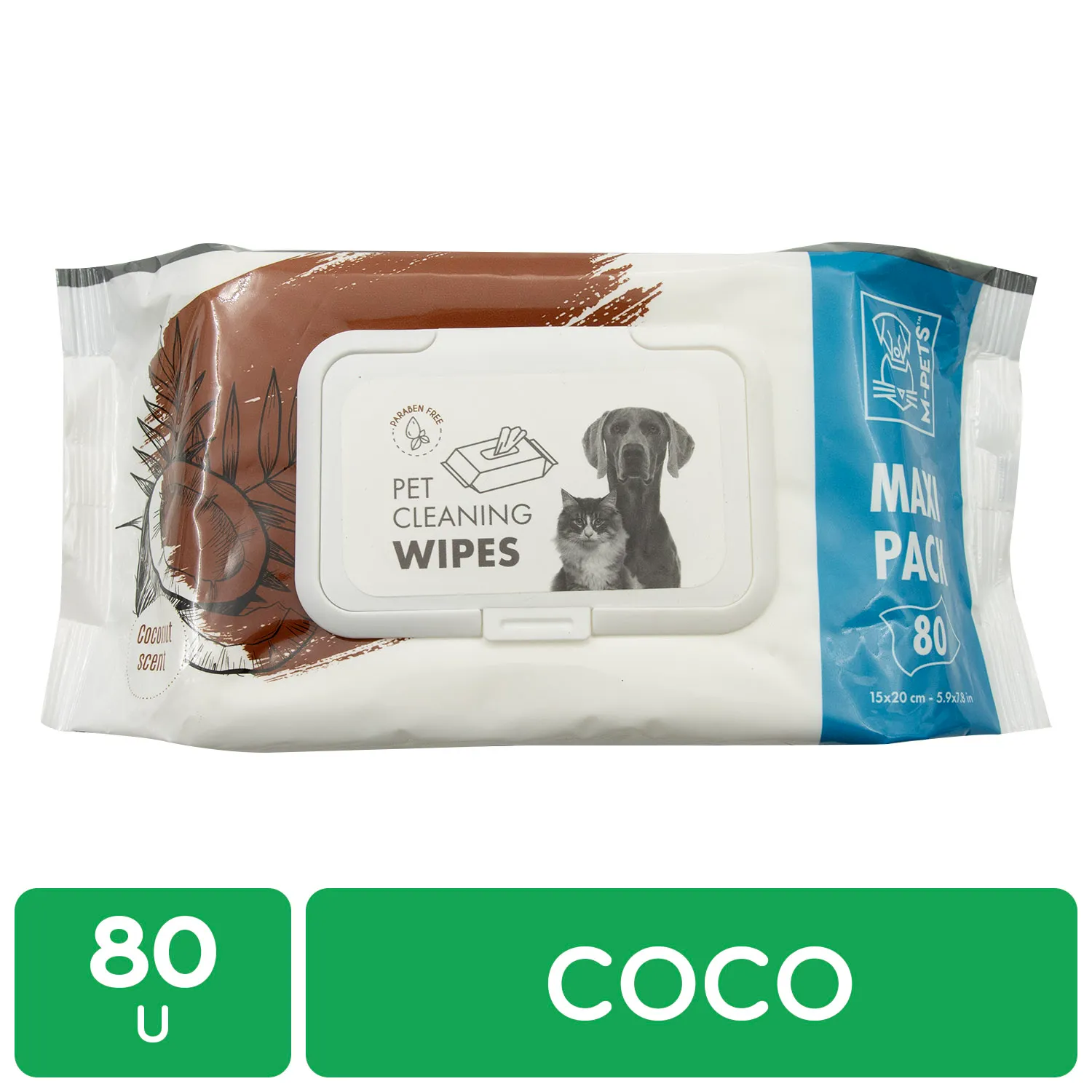 Toalla Coco Higiene Perro M Pets