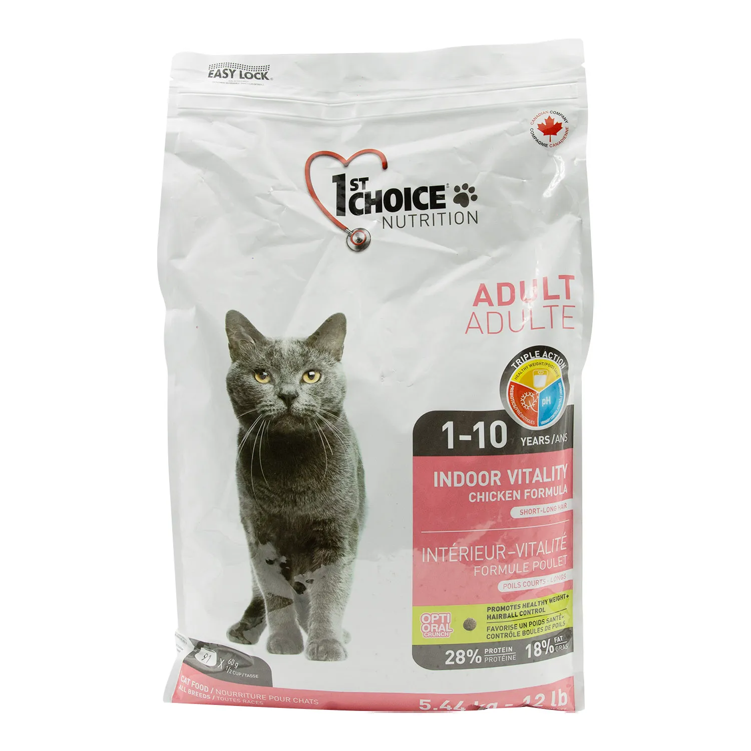 Alimento Gato Seco Adulto Pollo Vitalidad First Choice