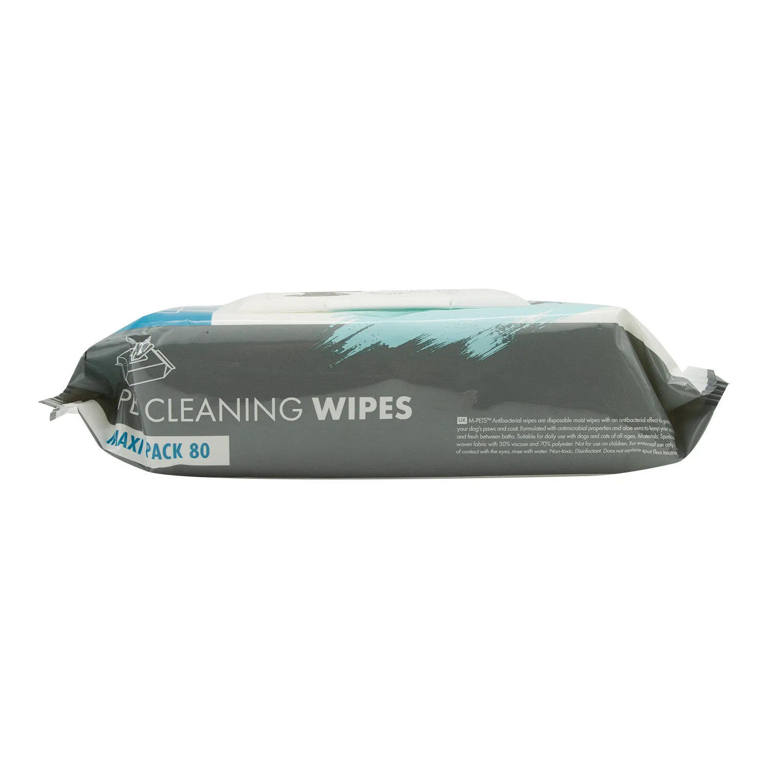 M Pets Toalla Antibacterial Higiene  Perro