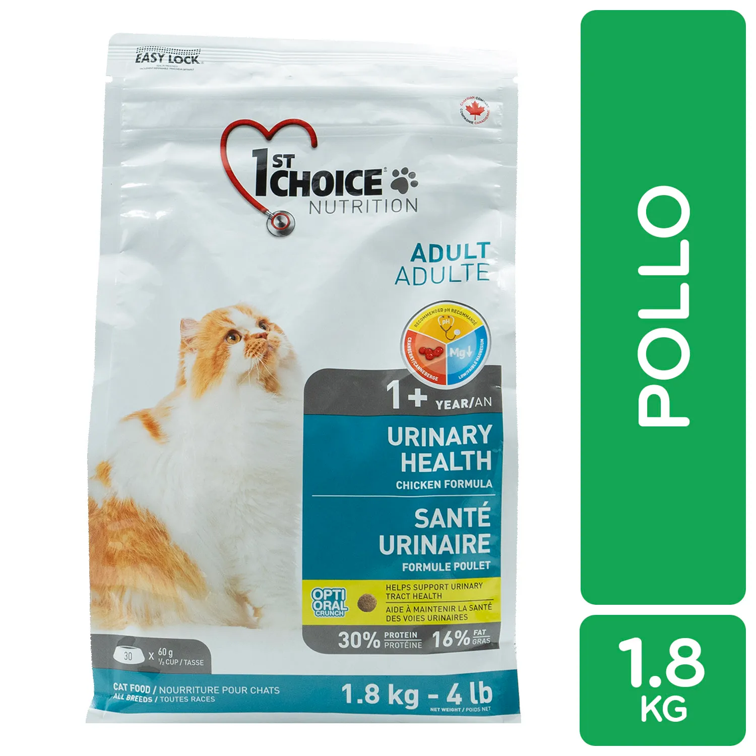 Alimento Gato Seco Adulto Urinario First Choice