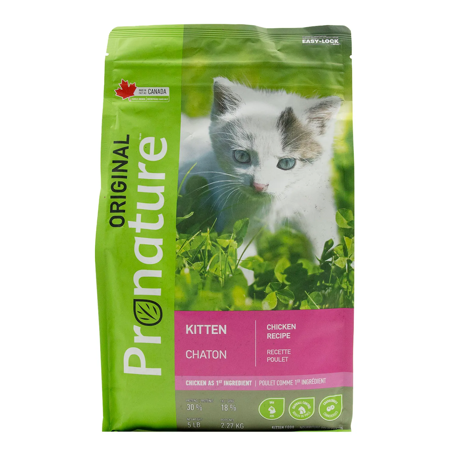 Alimento Gato Seco Cachorro Pollo Con Prebióticos Pronature