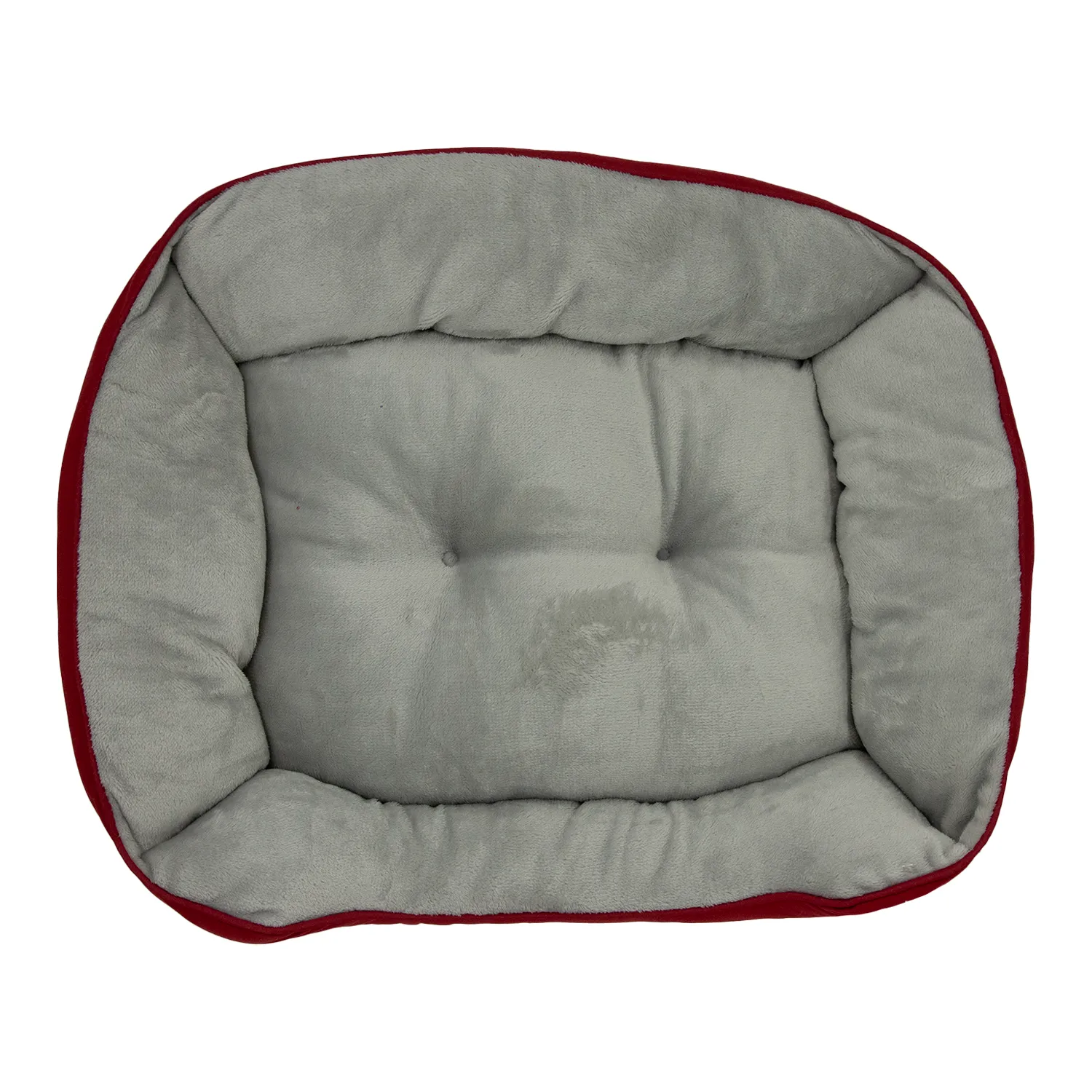 Cama Mascota Roja Rectangular Mushi