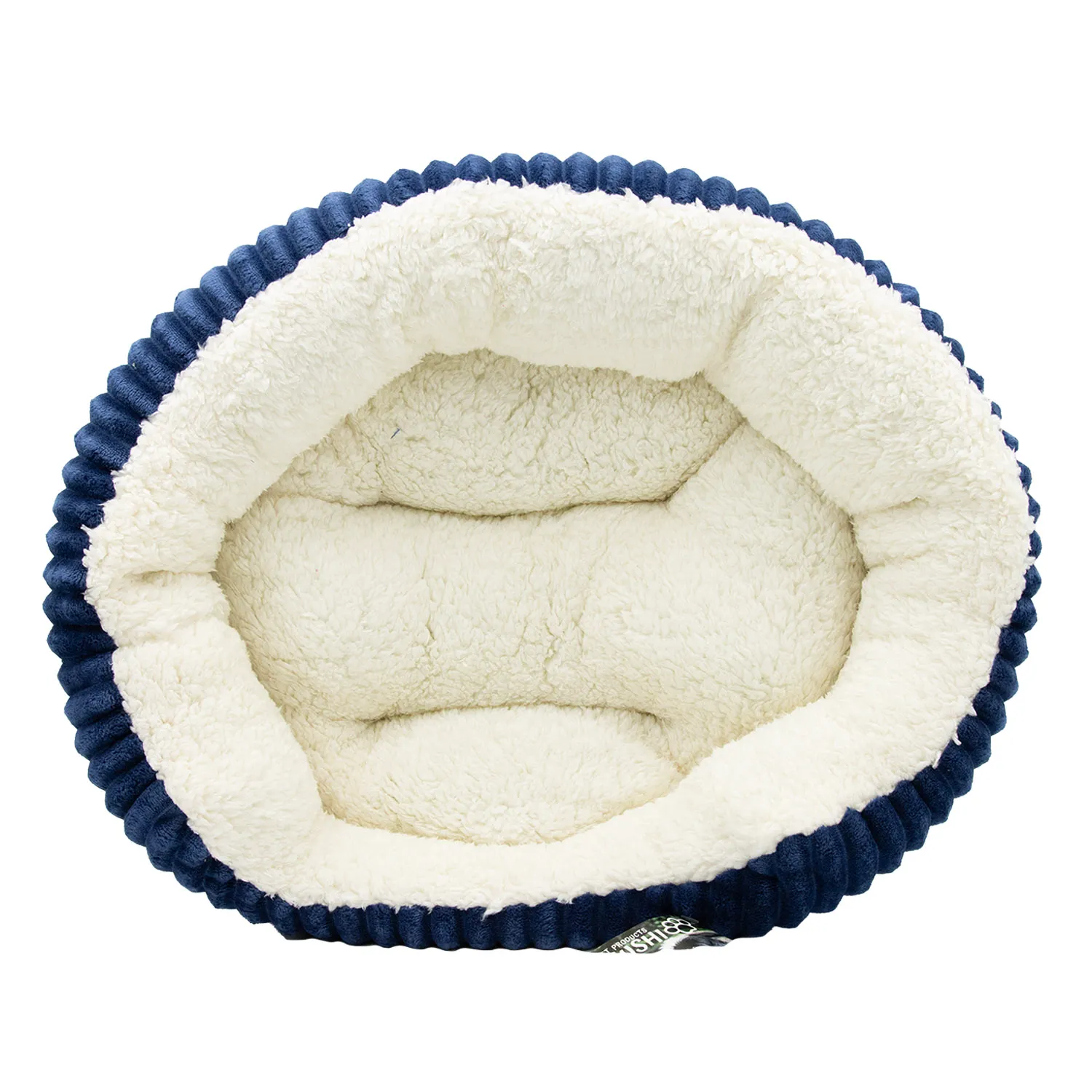 Cama Mascota Azul Rectangular Mushi