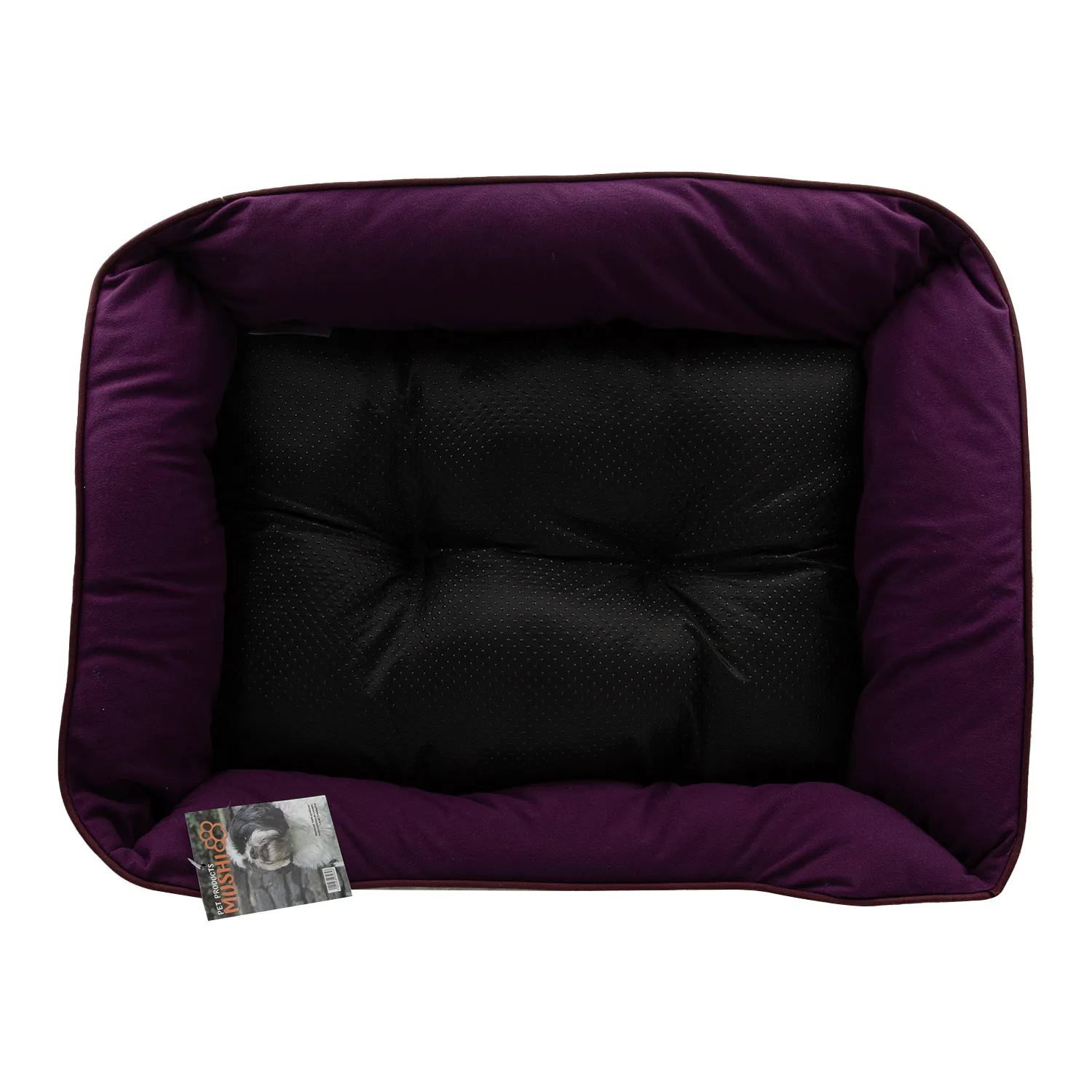 Cama Mascota Morada Rectangular Mushi