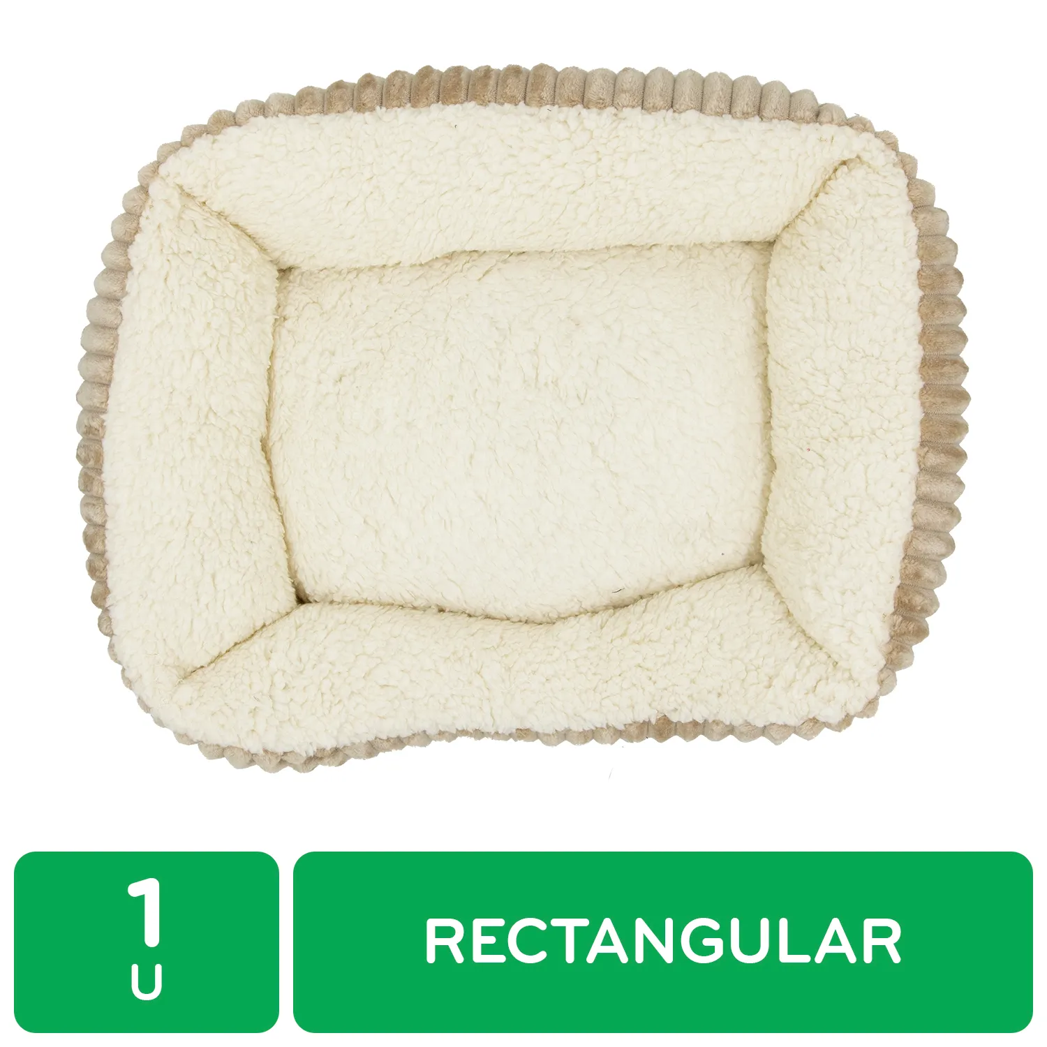 Cama Mascota Beige Pequeña Mushi
