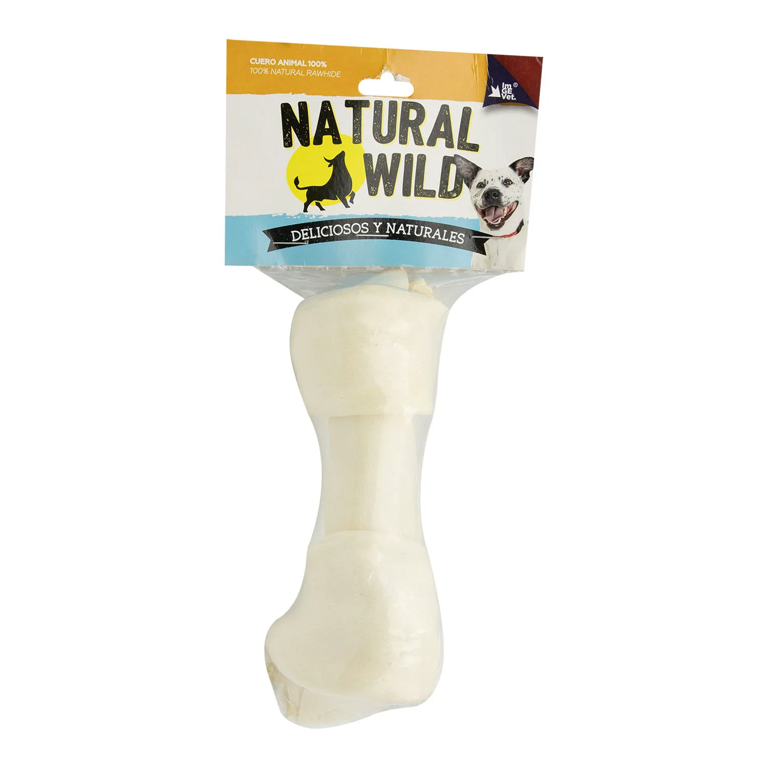 Carnaza Perro Hueso 17 Cm X 3 Cm Natural Wild