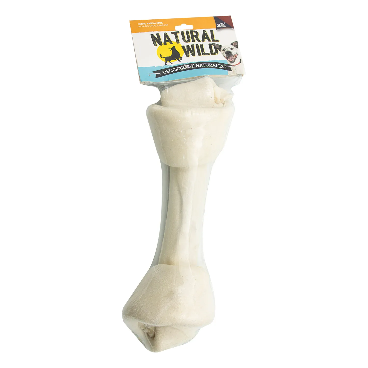 Carnaza Perro Hueso 30 Cm X 5 Cm Natural Wild