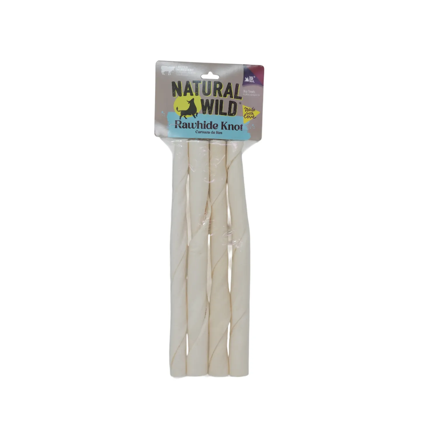 Bocadillo Perro Hueso Natural 3/4x5 Natural Wild