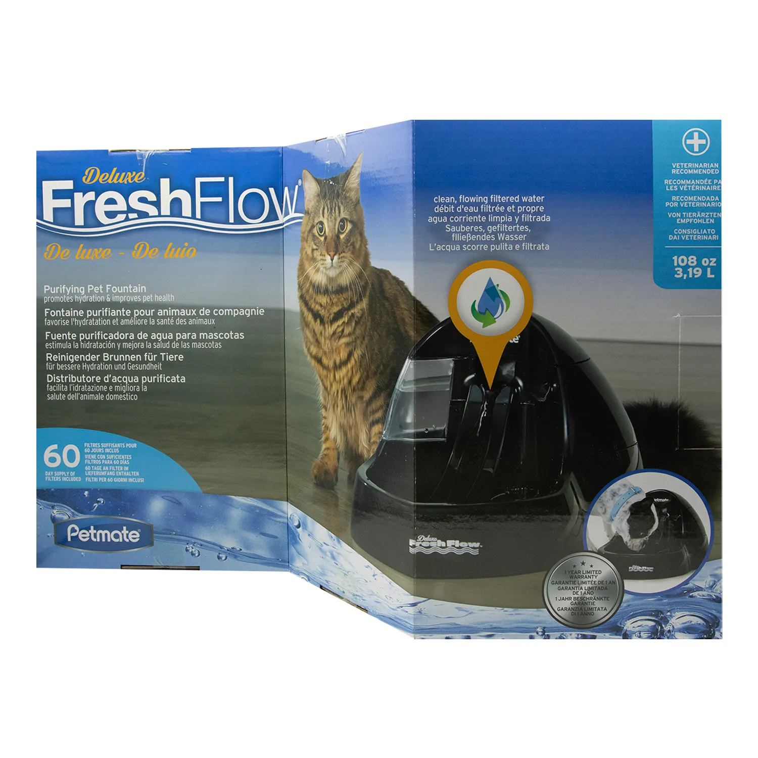 Bebedero Automático 108 Oz Para Gato Petmate