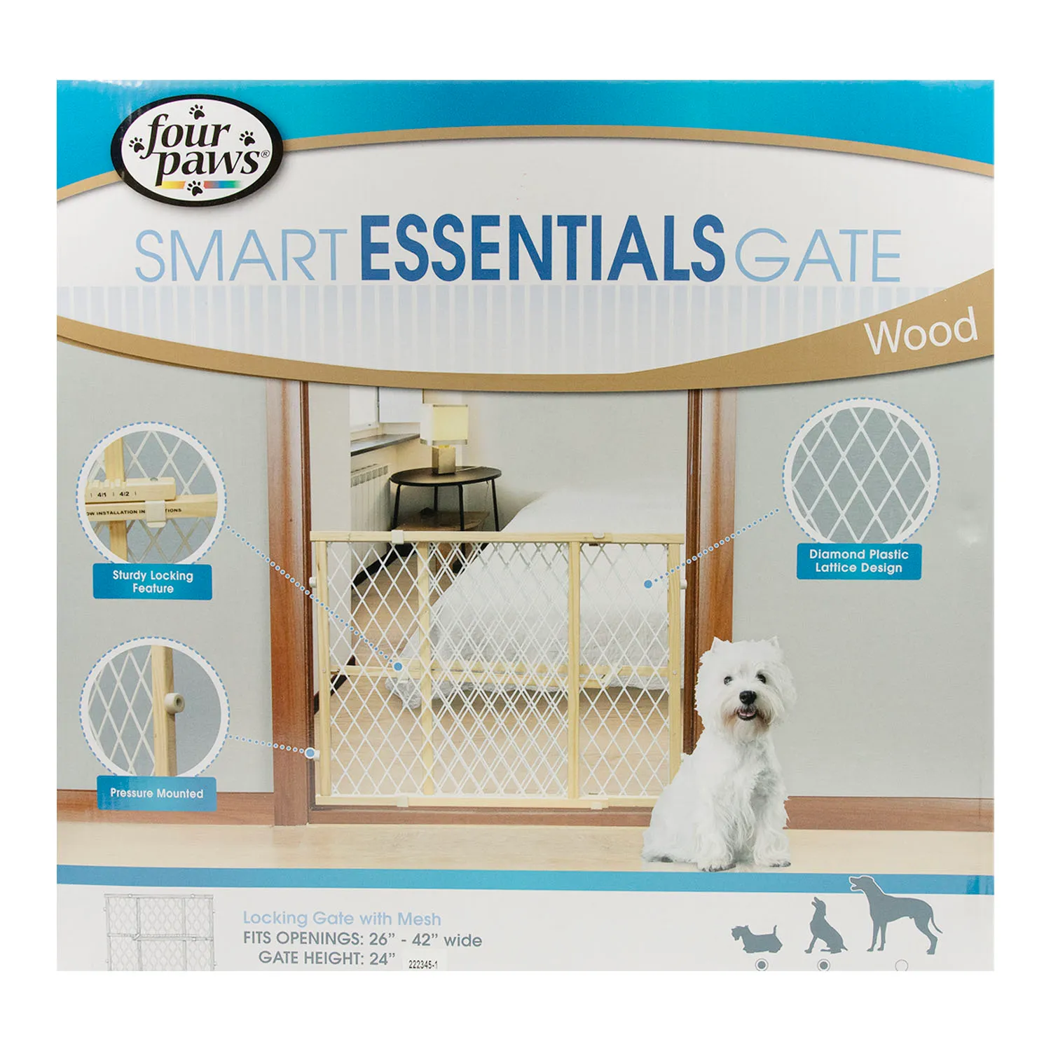Baranda Rejilla Plástica Four Paws