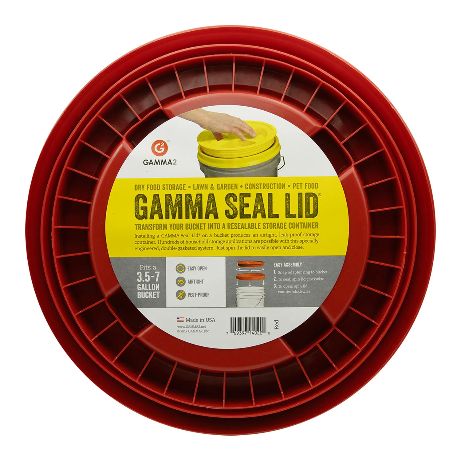 Tapa Roja Envase Gamma