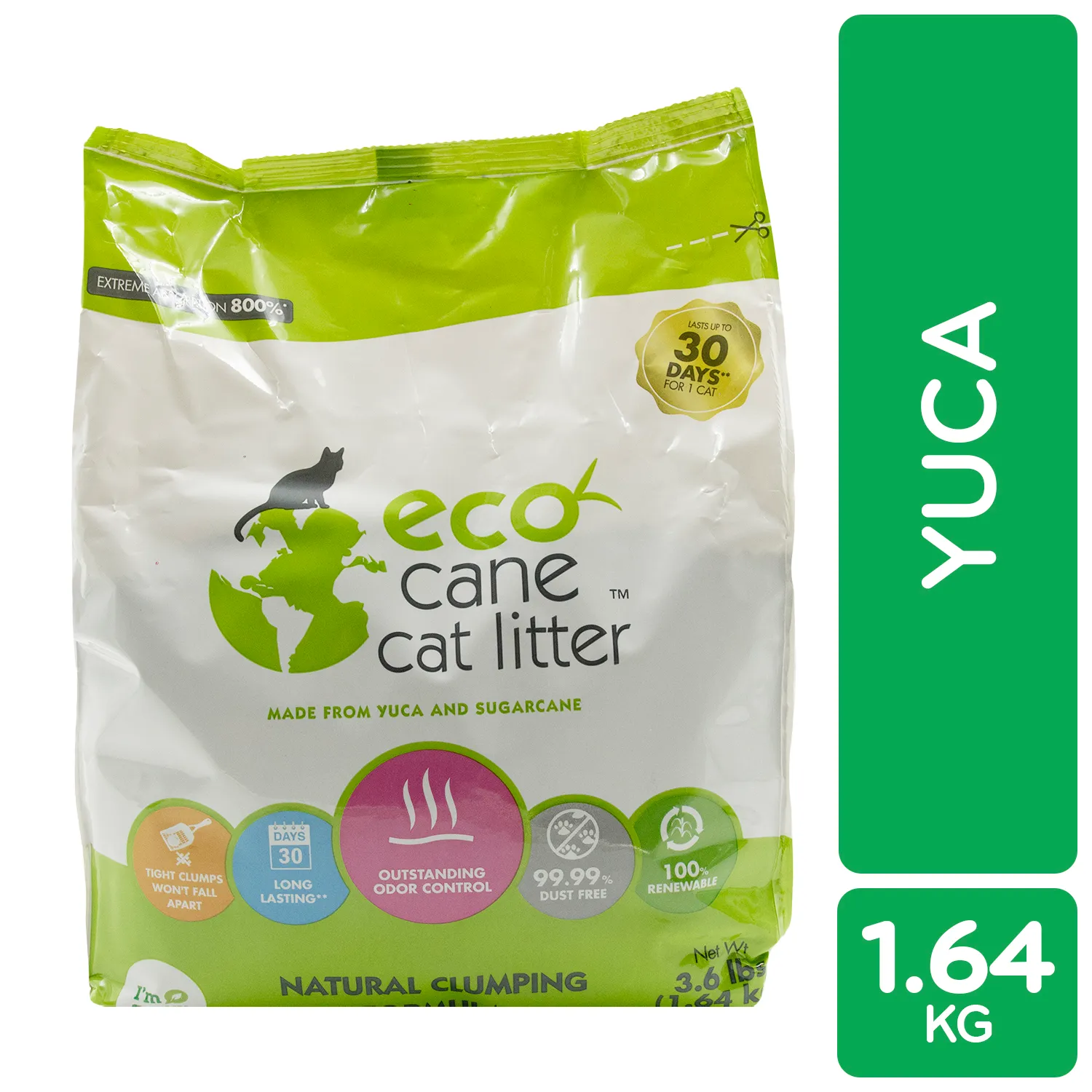 Arena Gato Yuca Eco Aglutinante Four Paws