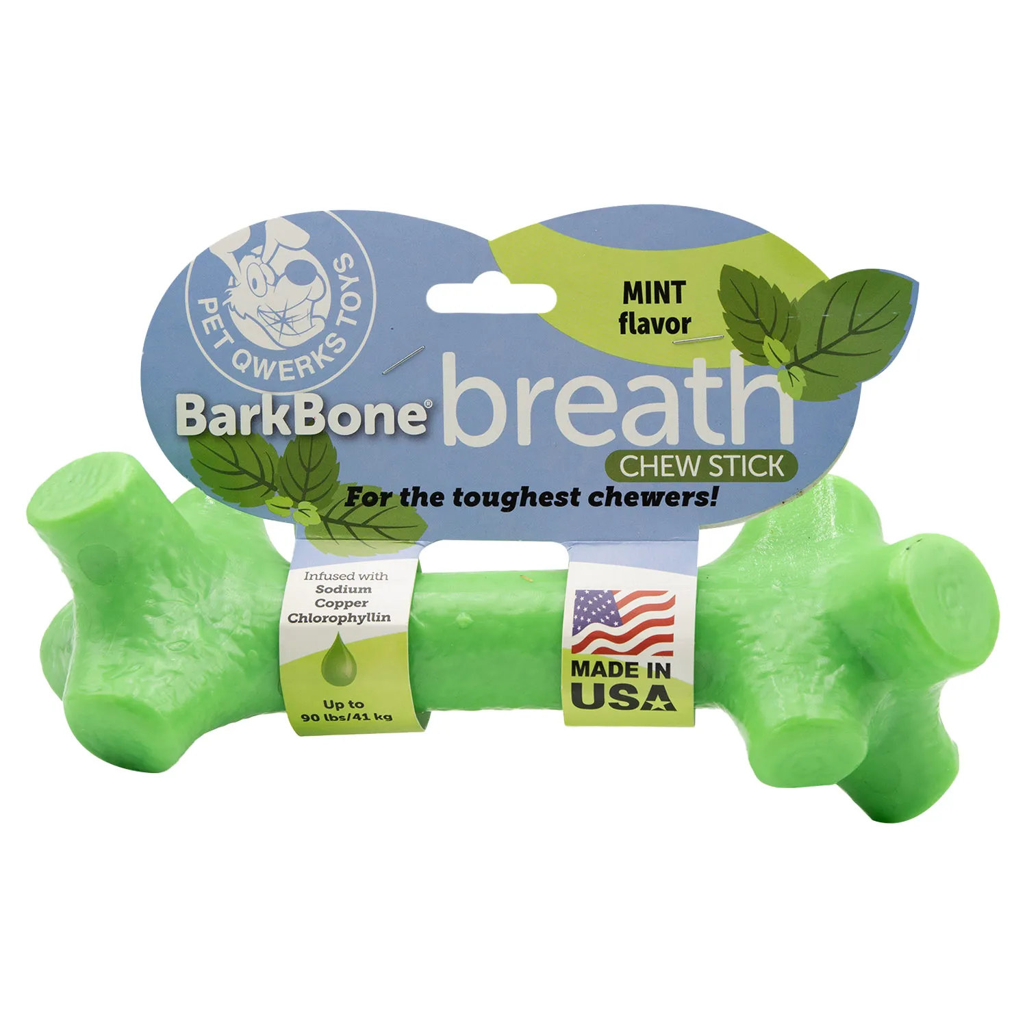Juguete Hueso Sabor Menta Para Perro Barkbone