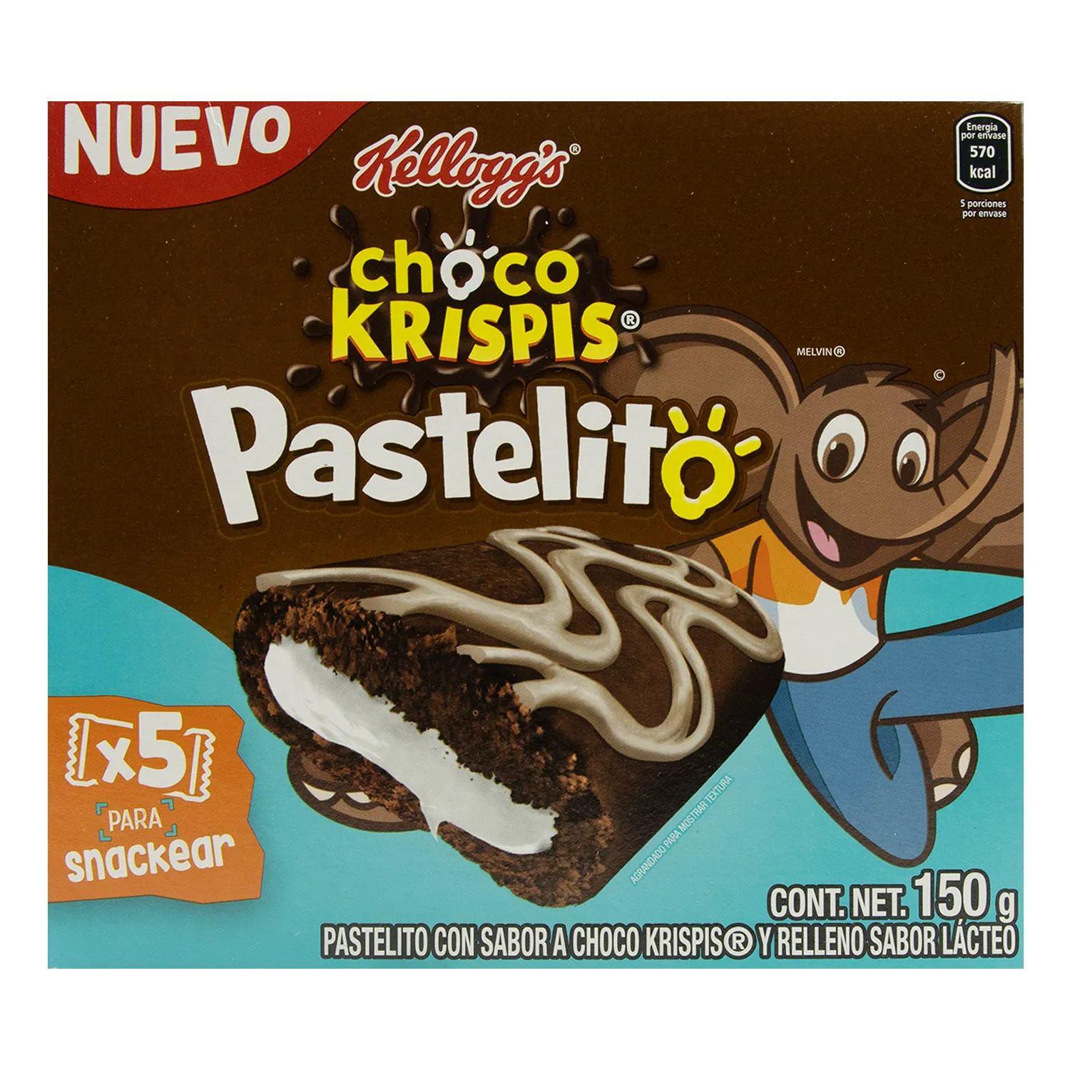 Pastelito Chocokrispis  Kelloggs Caja 150 G