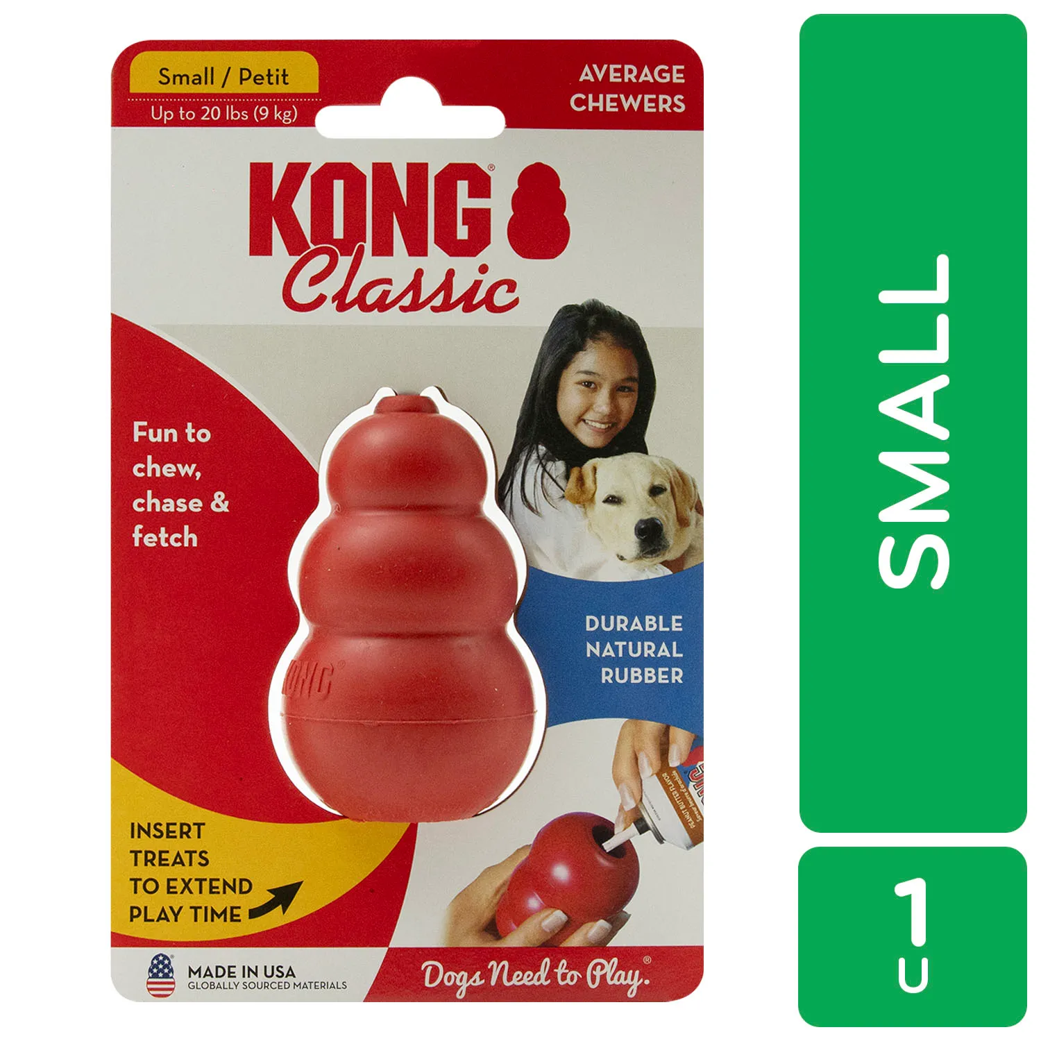 Juguete Rojo Tamaño S Para Perro Kong