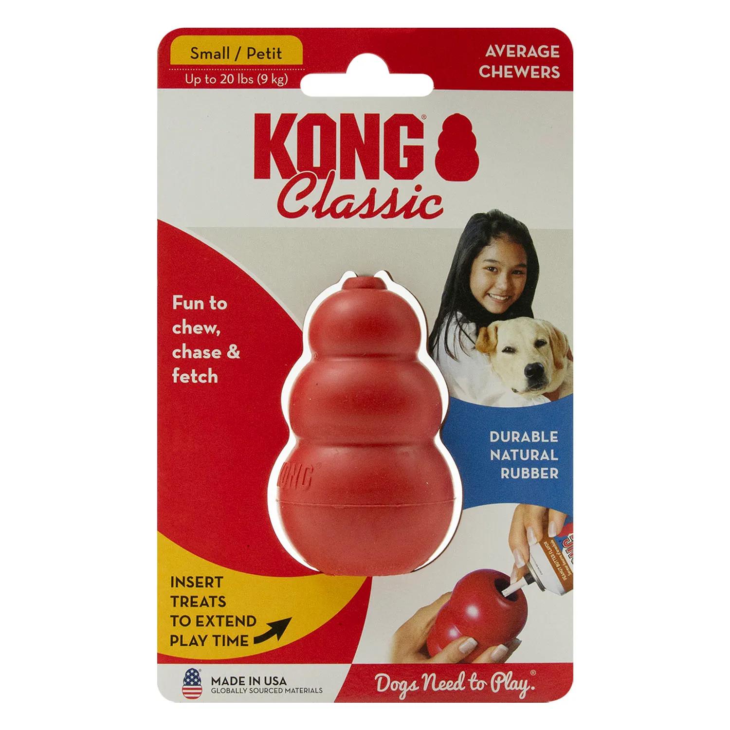 Juguete Rojo Tamaño S Para Perro Kong