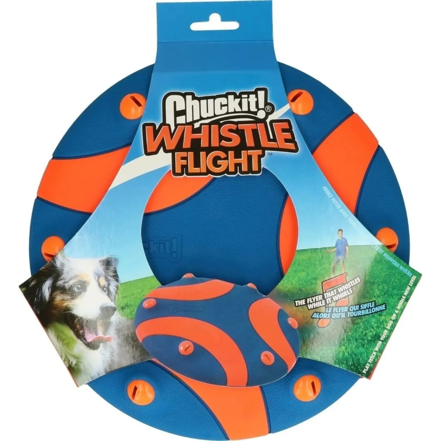 Juguete Perro Frisbee Silbador Chuckit