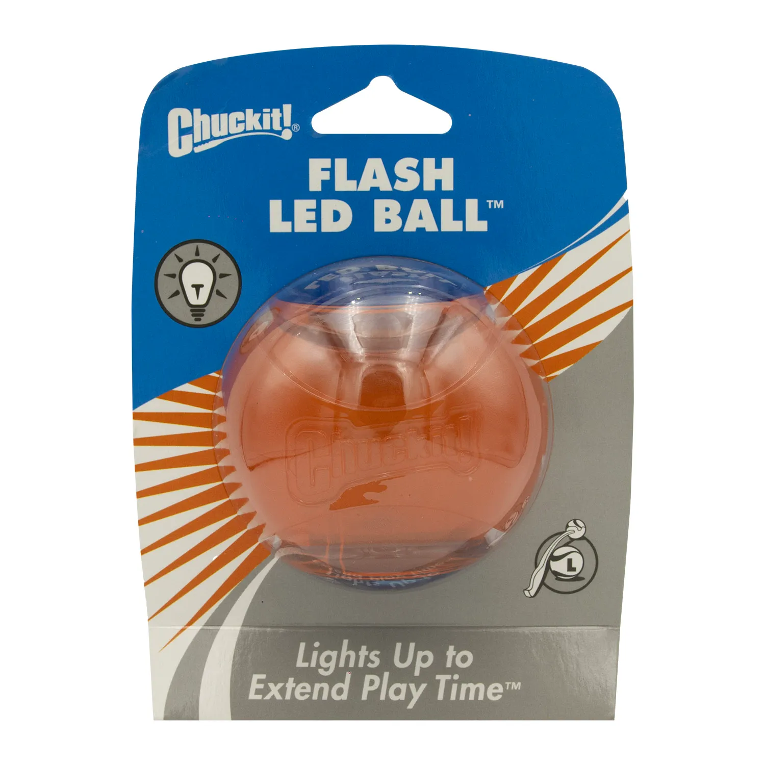 Juguete Bola Luz Led Para Perro Chuckit
