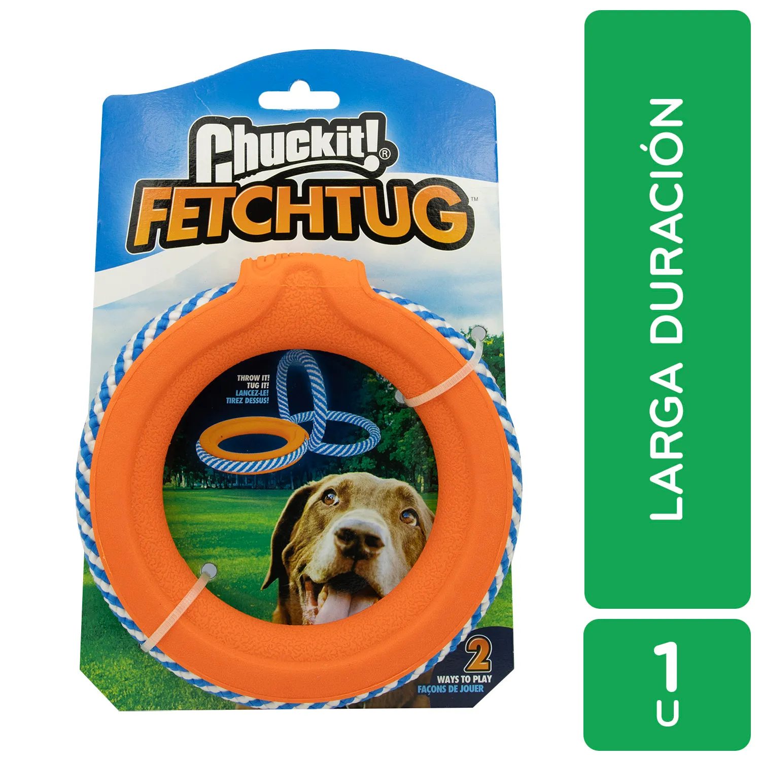 Juguete Perro Jalador Y Aro Chuckit