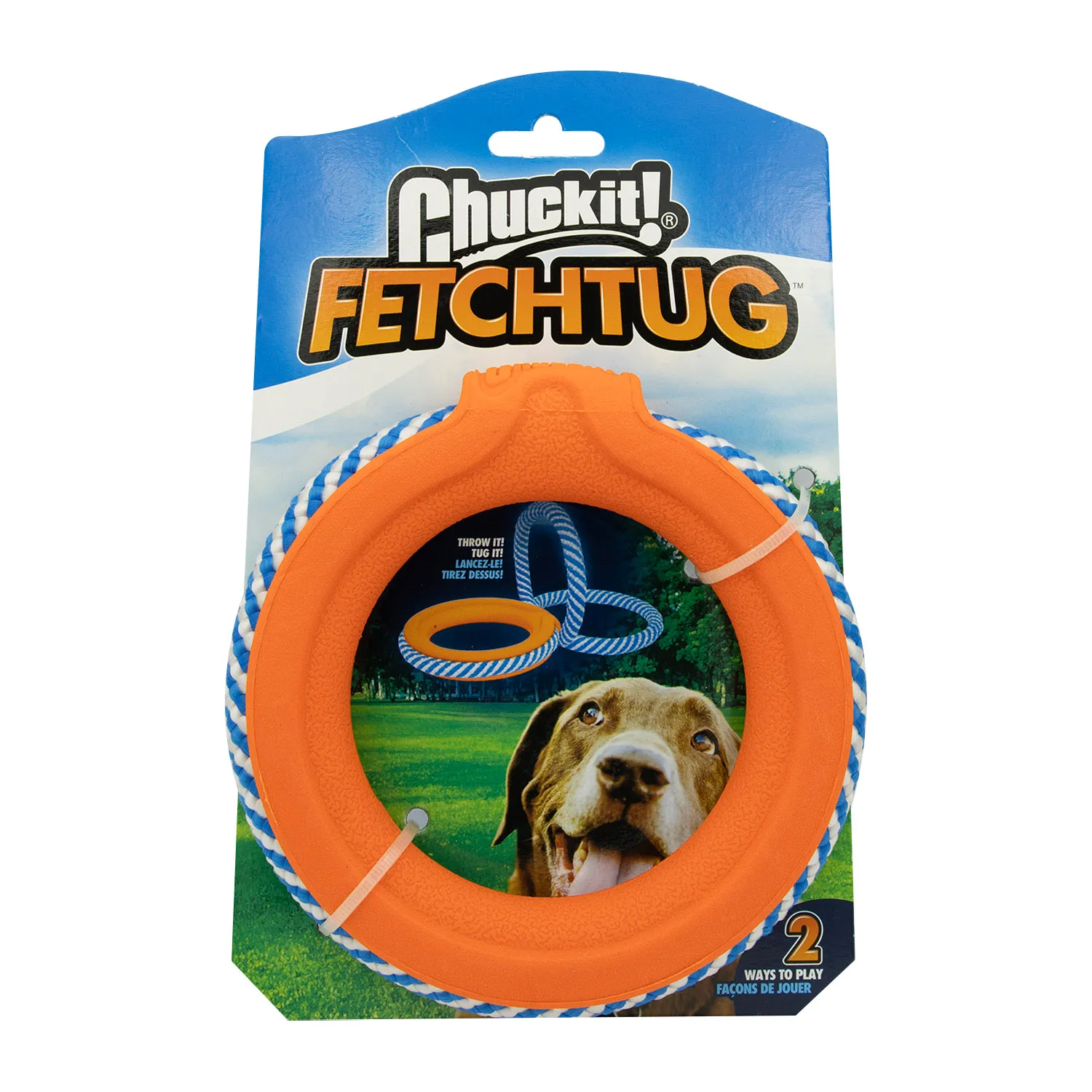 Juguete Perro Jalador Y Aro Chuckit