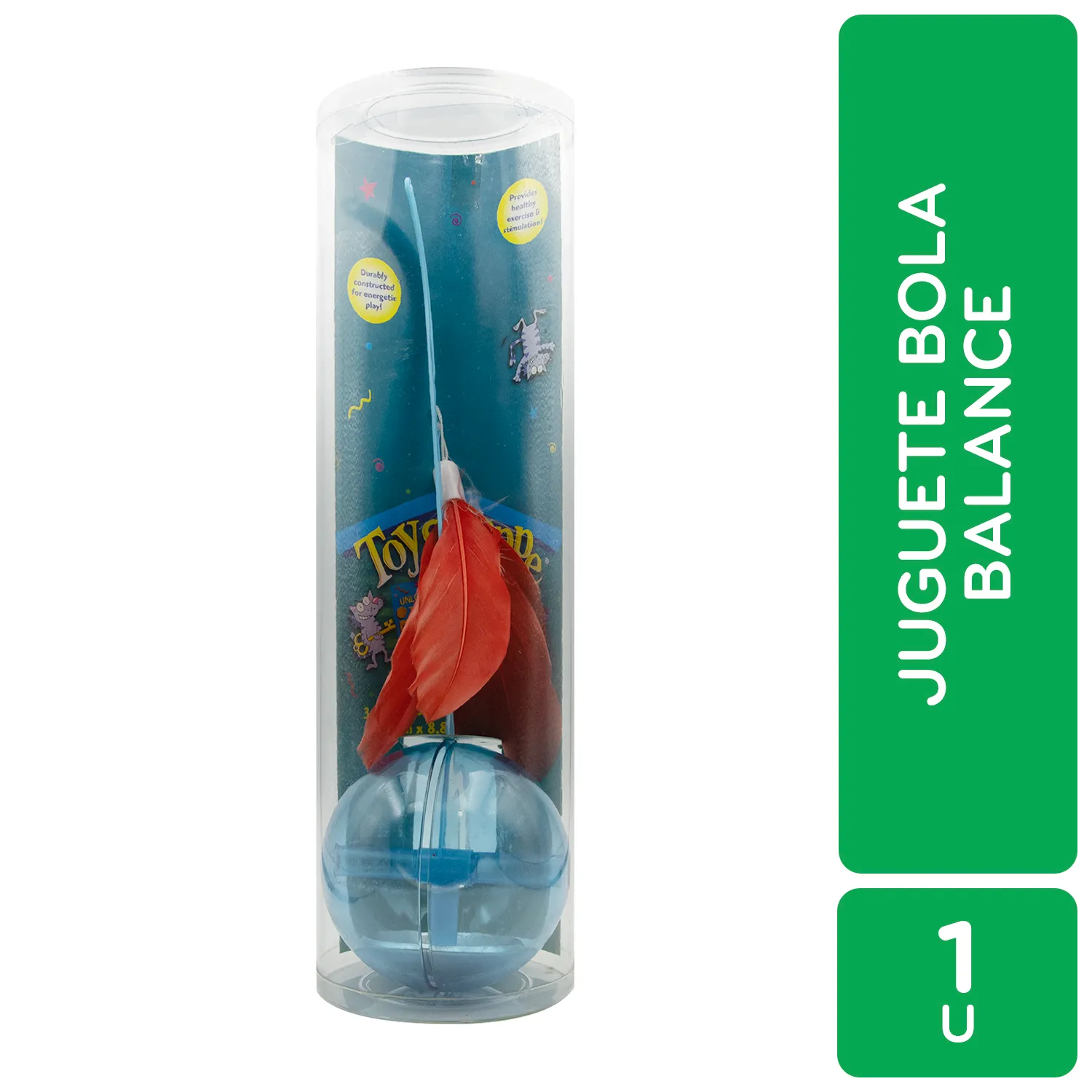 Juguete Bola Balance Para Gato Toy Shoppe