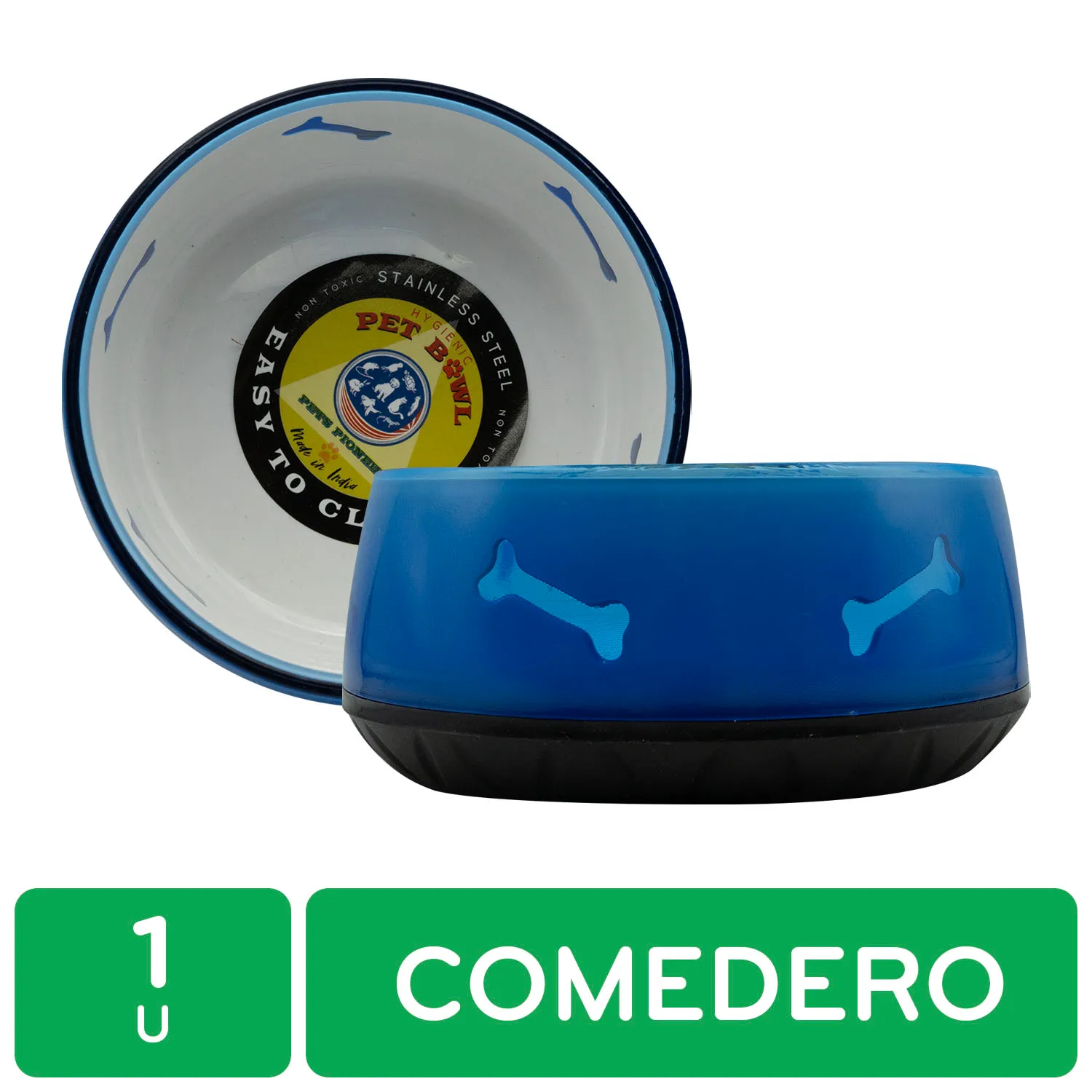 Comedero Decorado 380 Ml Perro Pets Pioneer
