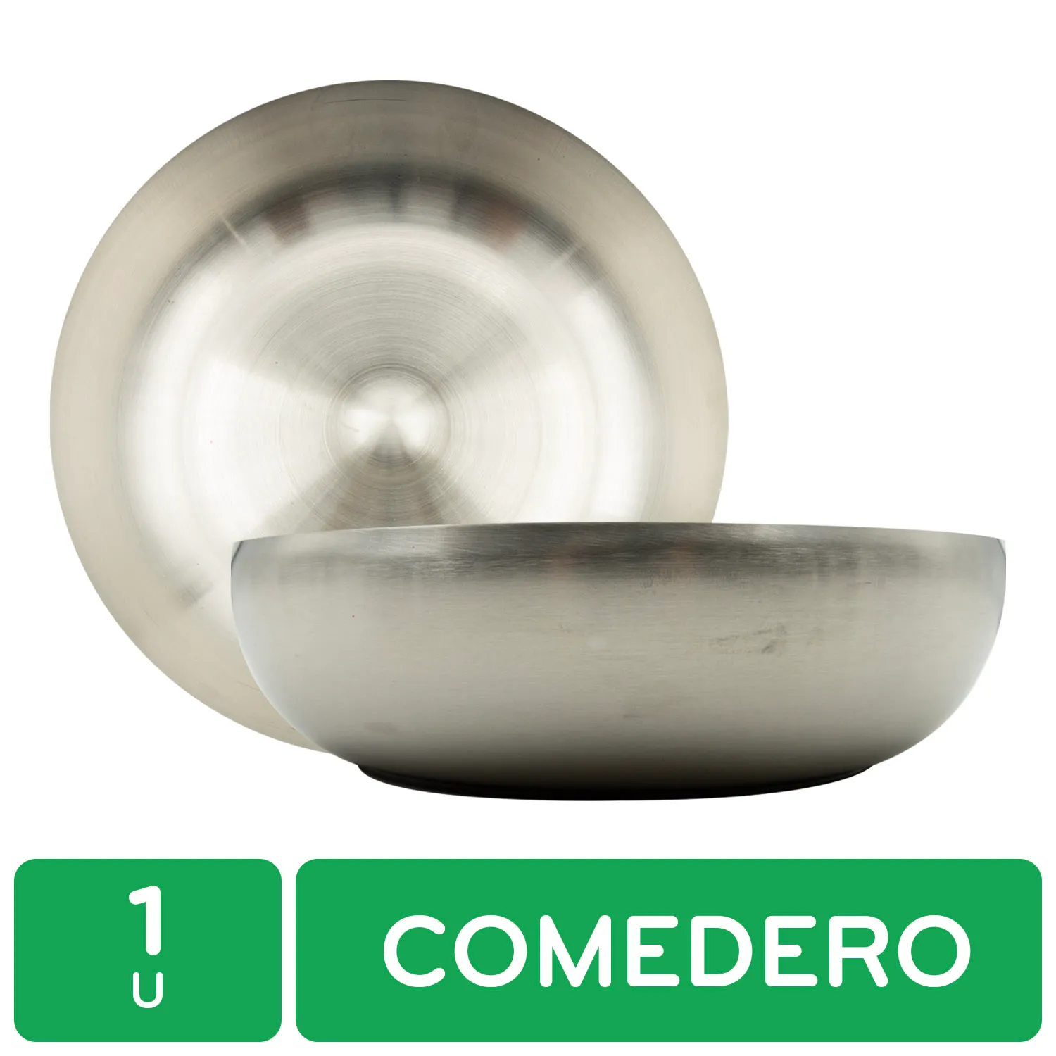 Comedero Acero Inoxidable Grande Perro Pets Pioneer