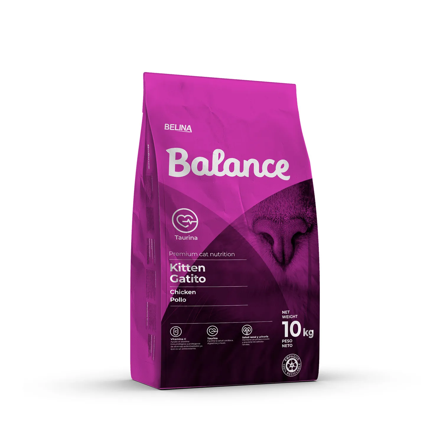 Alimento Gato Seco Cachorro Pollo Premium Balance