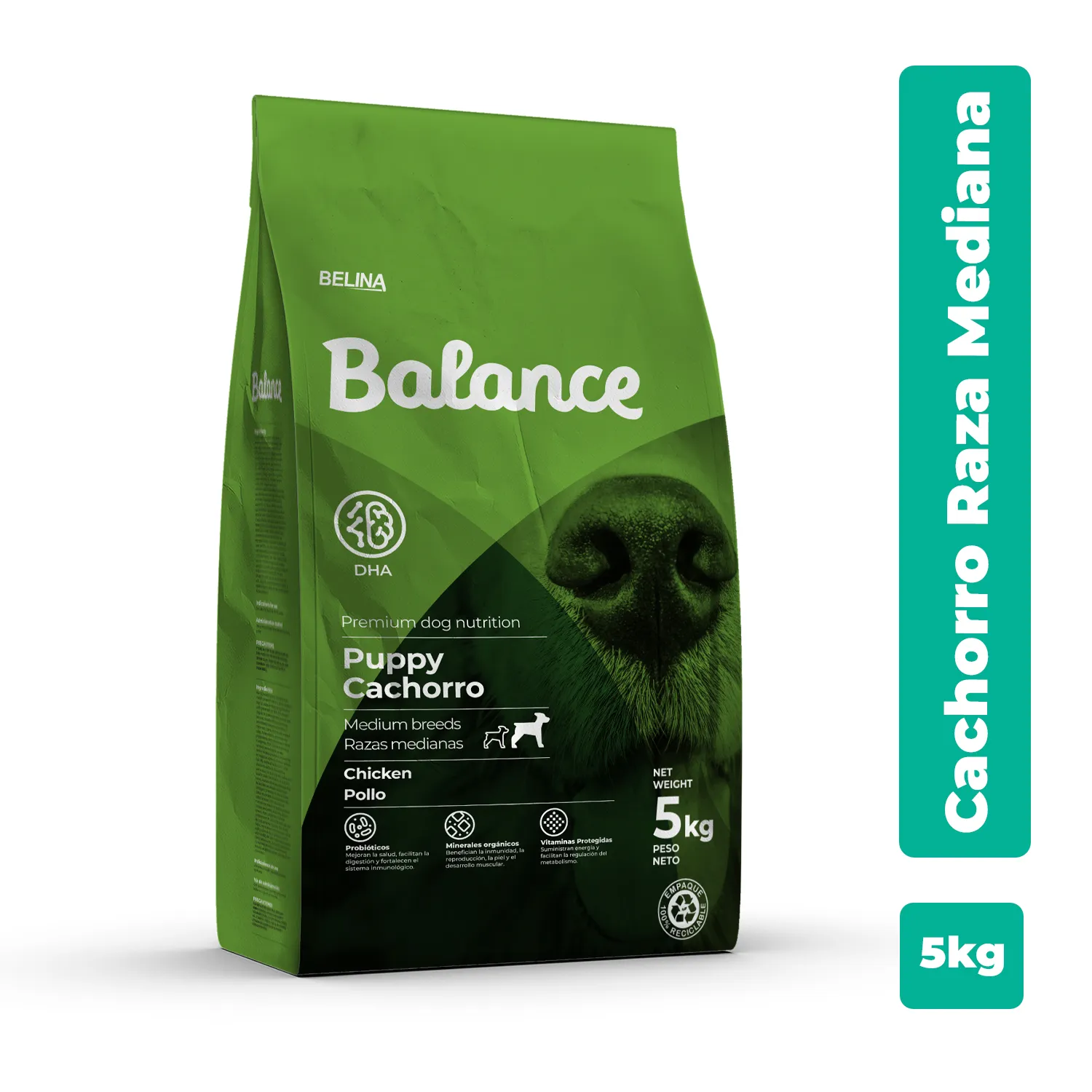 Alimento Perro Cachorro Seco Óptima Digestión Balance