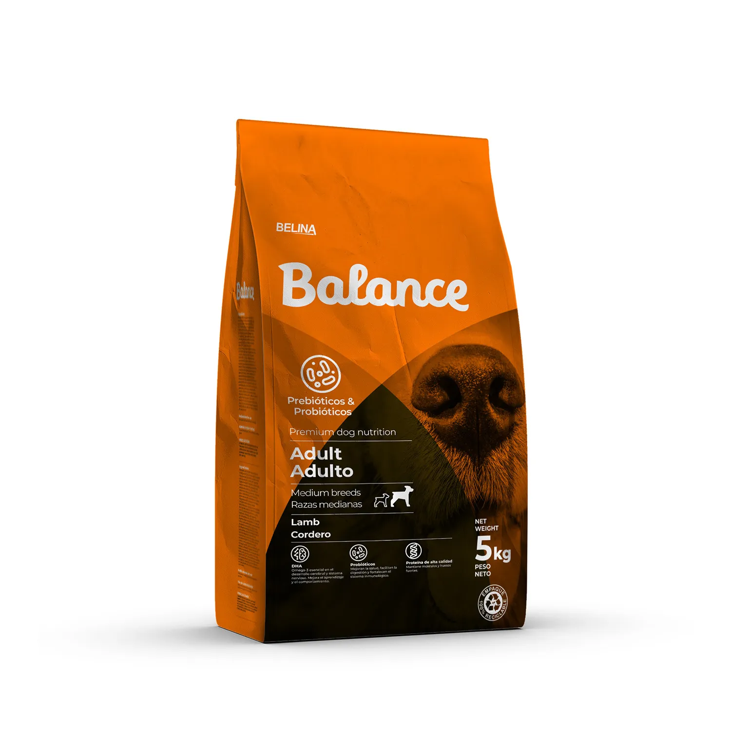Alimento Perro Adulto Seco Cordero Y Arroz Con Calcio Balance