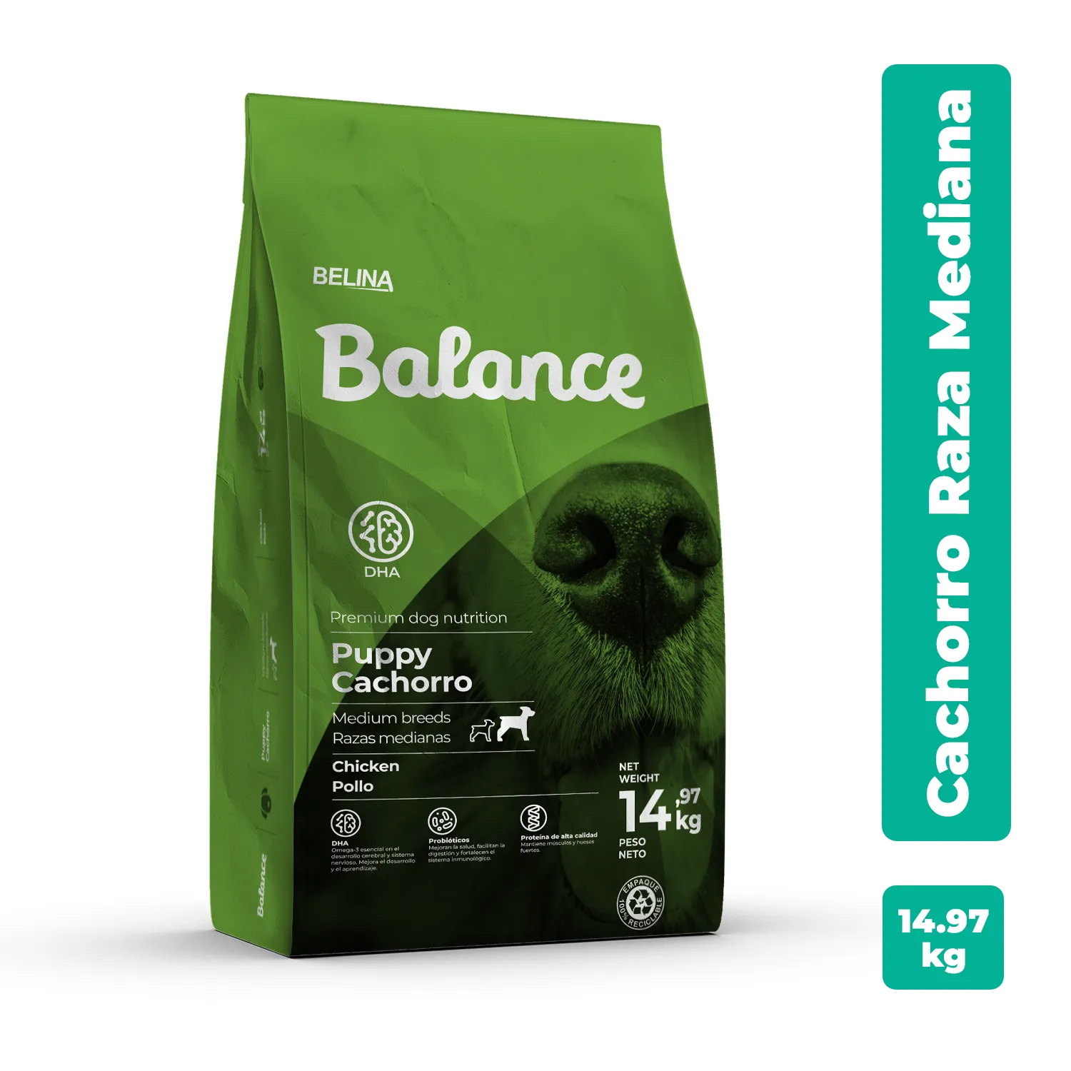 Alimento Perro Cachorro Seco Óptima Digestión Balance