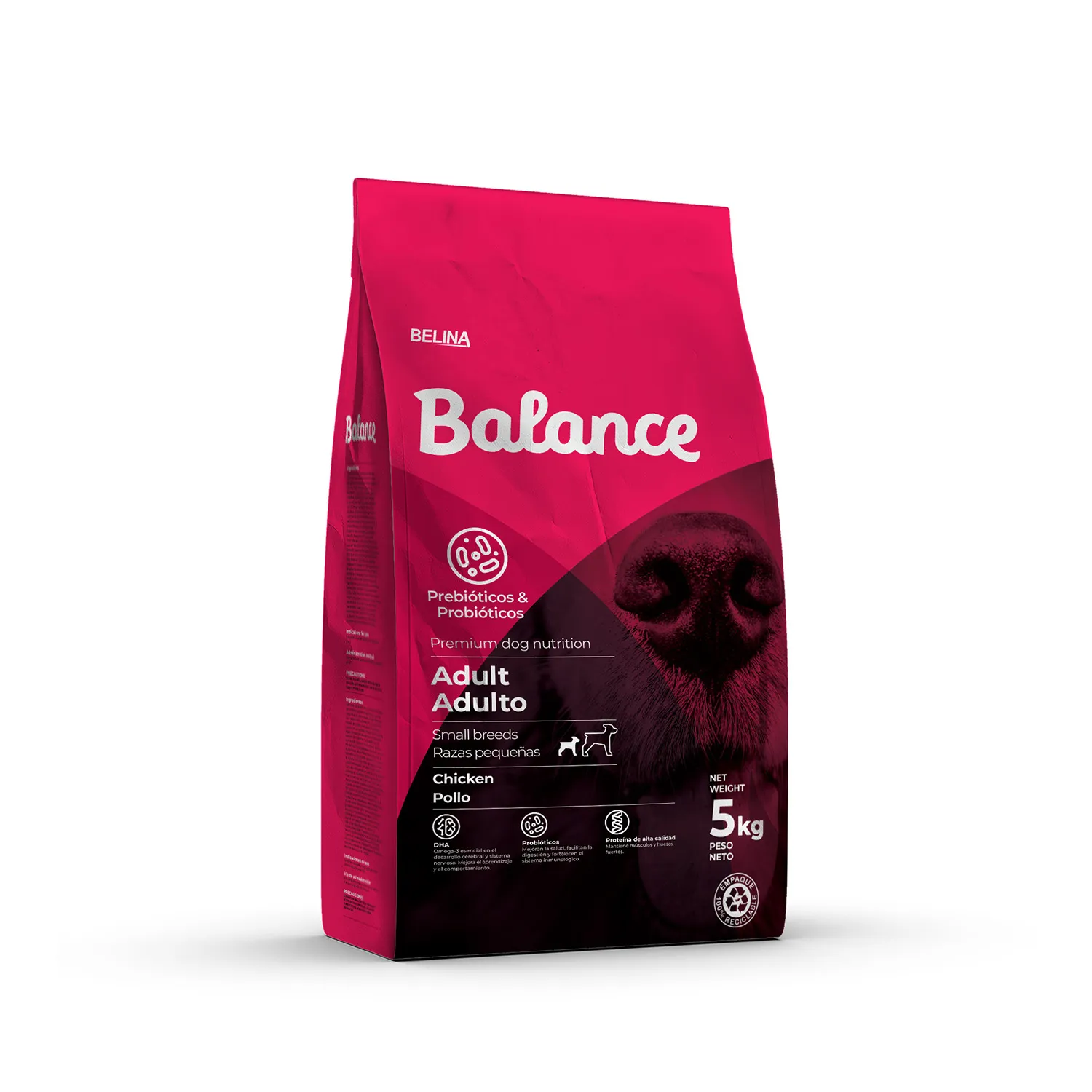 Alimento Perro Adulto Seco Raza Pequeña Con Calcio Balance