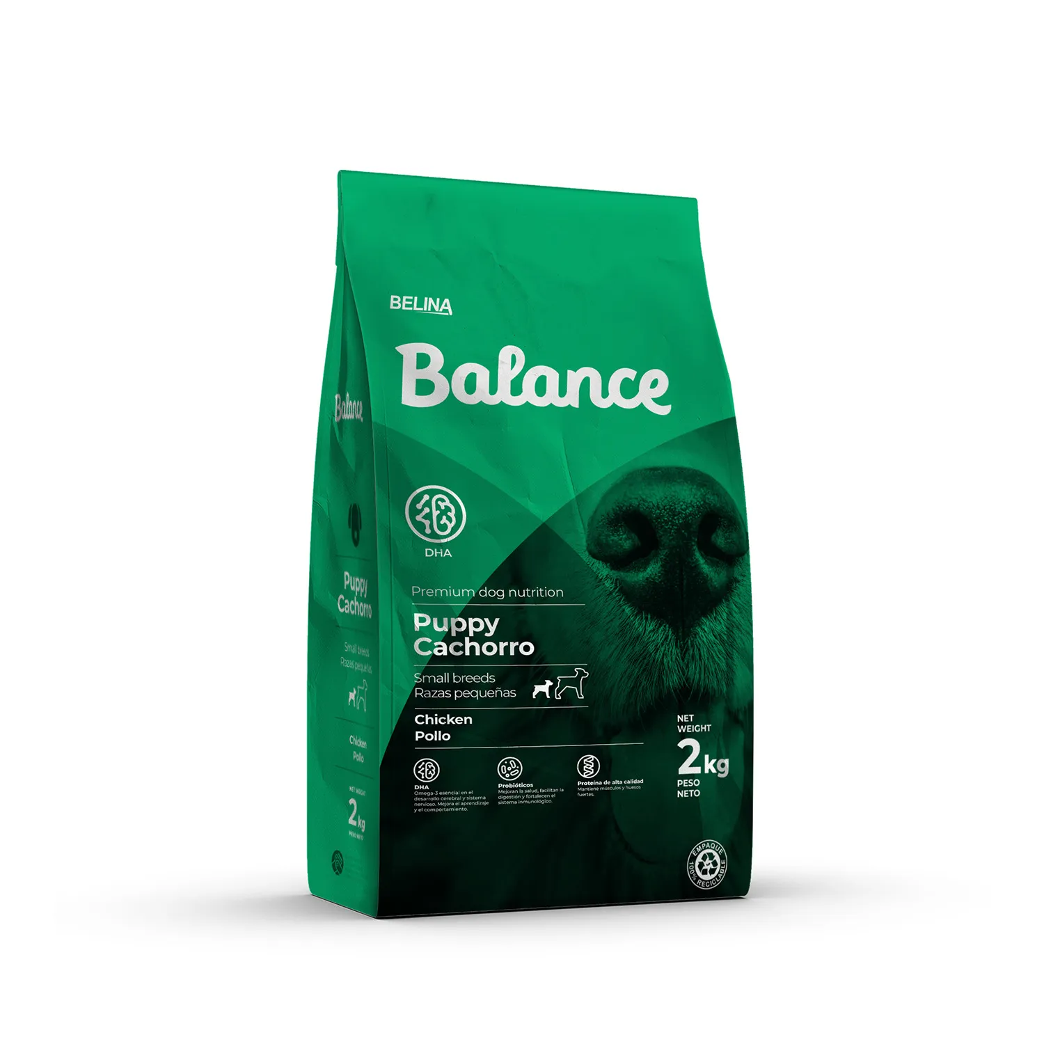Alimento Perro Cachorro Seco Raza Pequeña Con Ácido Fólico Balance