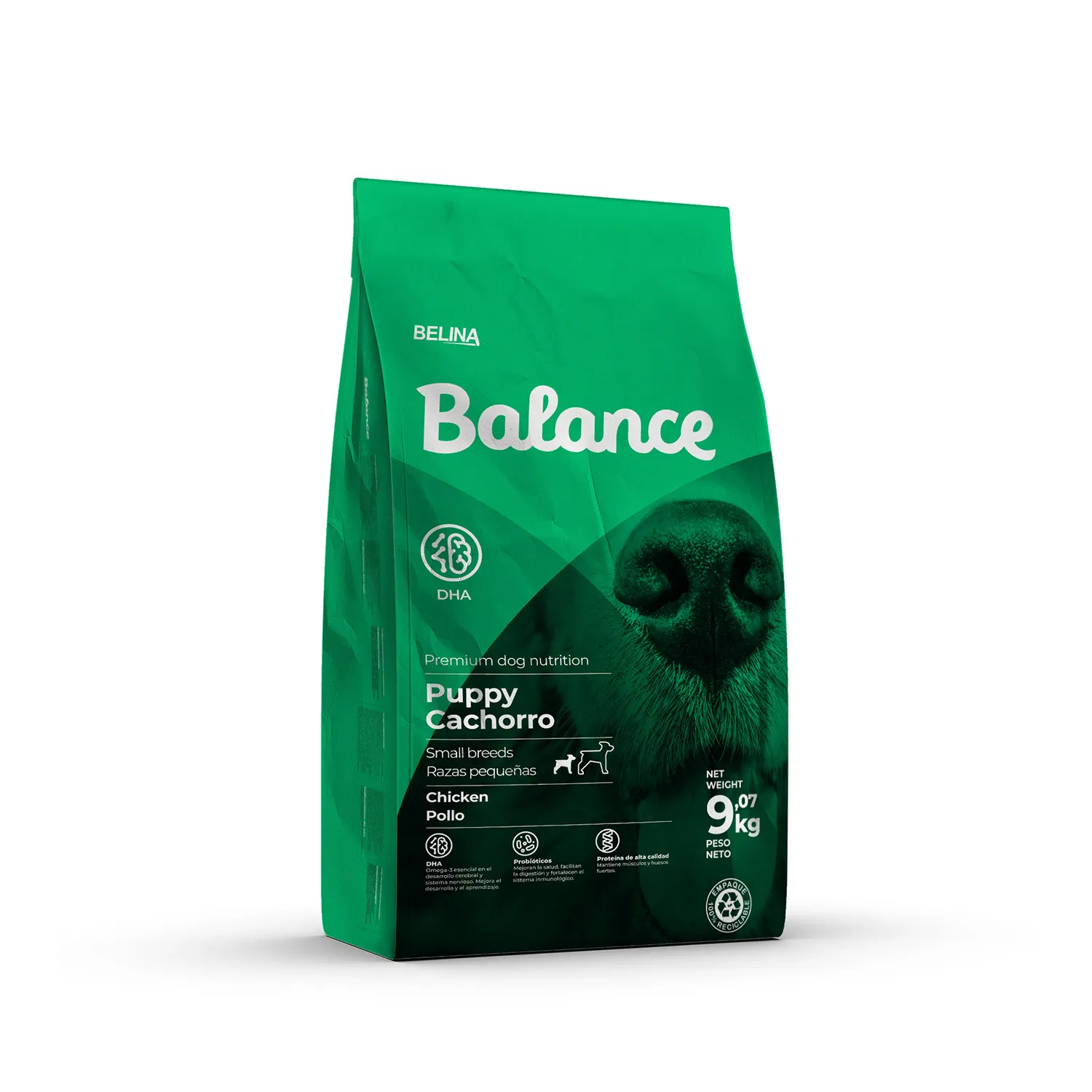 Alimento Perro Cachorro Seco Raza Pequeña Con Ácido Fólico Balance