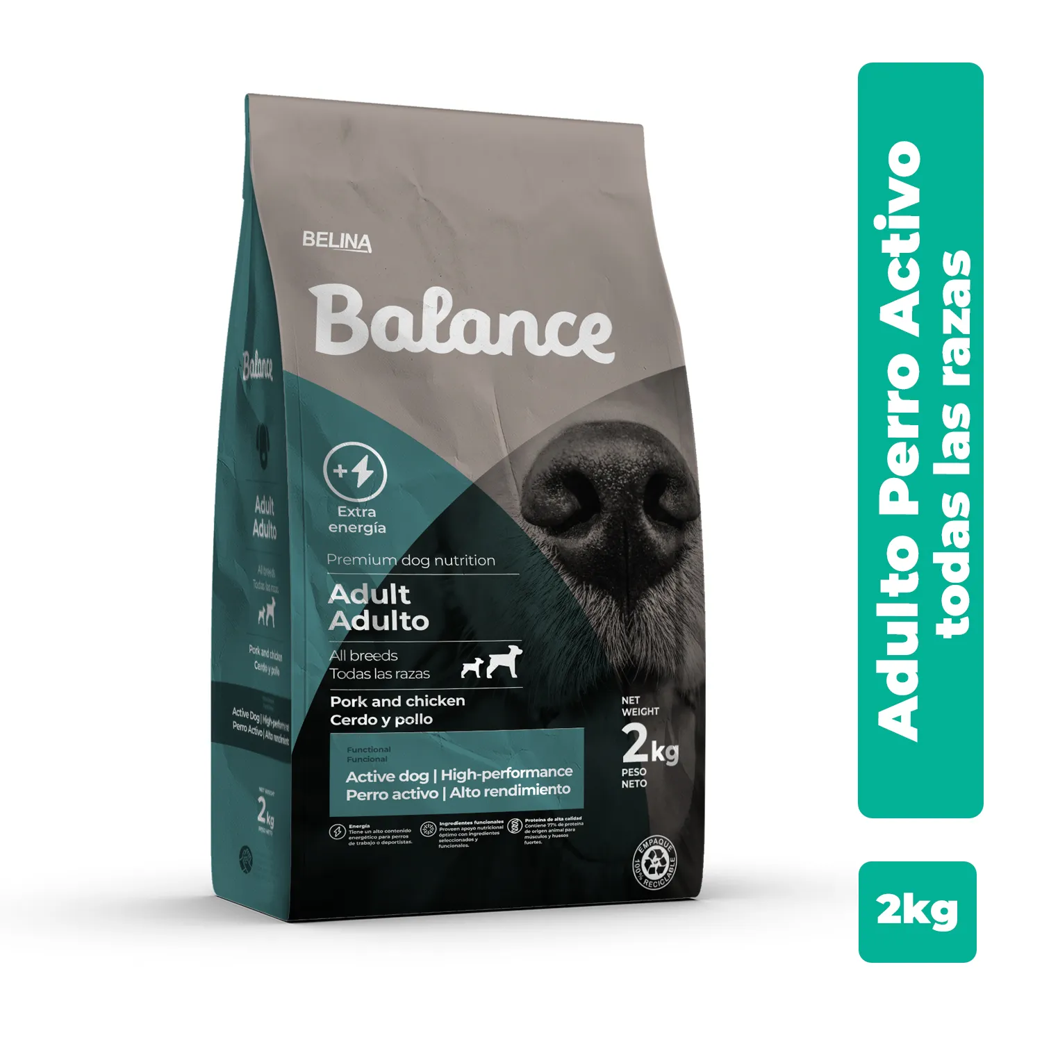 Alimento Perro Adulto Seco Activo Biotina Balance