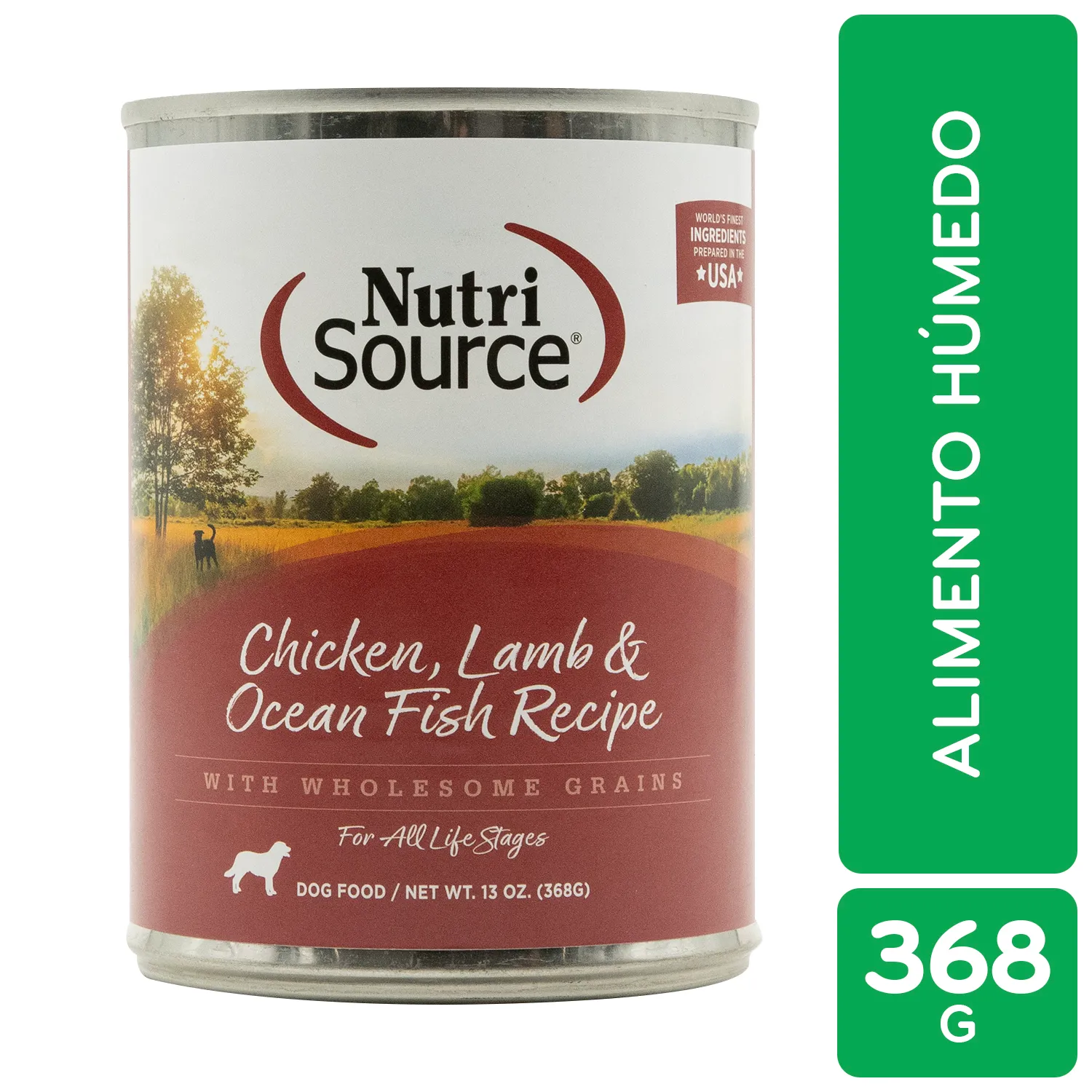 Alimento Perro Humedo Adulto Pollo Con Probióticos Nutrisource