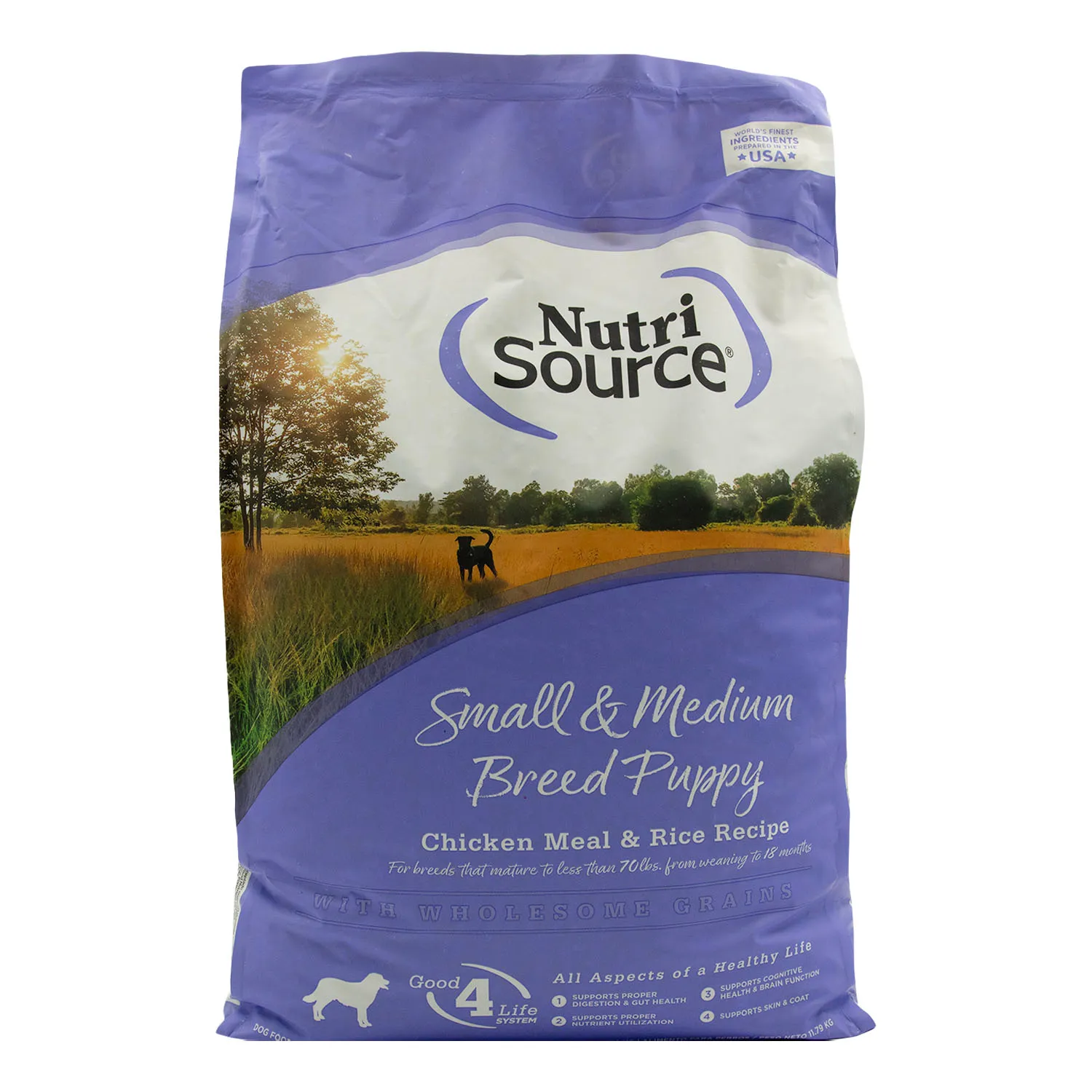 Alimento Perro Cachorro Seco Raza Pequeña Y Mediana Con Probióticos Nutrisource