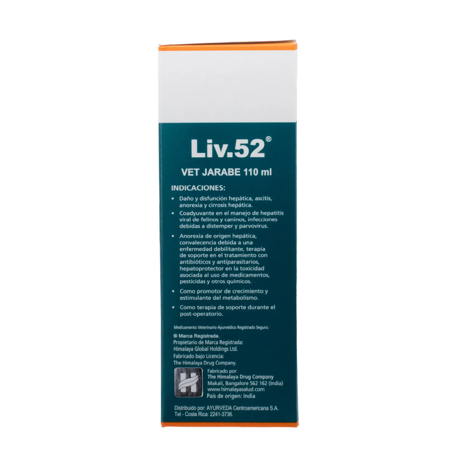 Protector Hepático Jarabe Mascota Liv 52 Himalaya