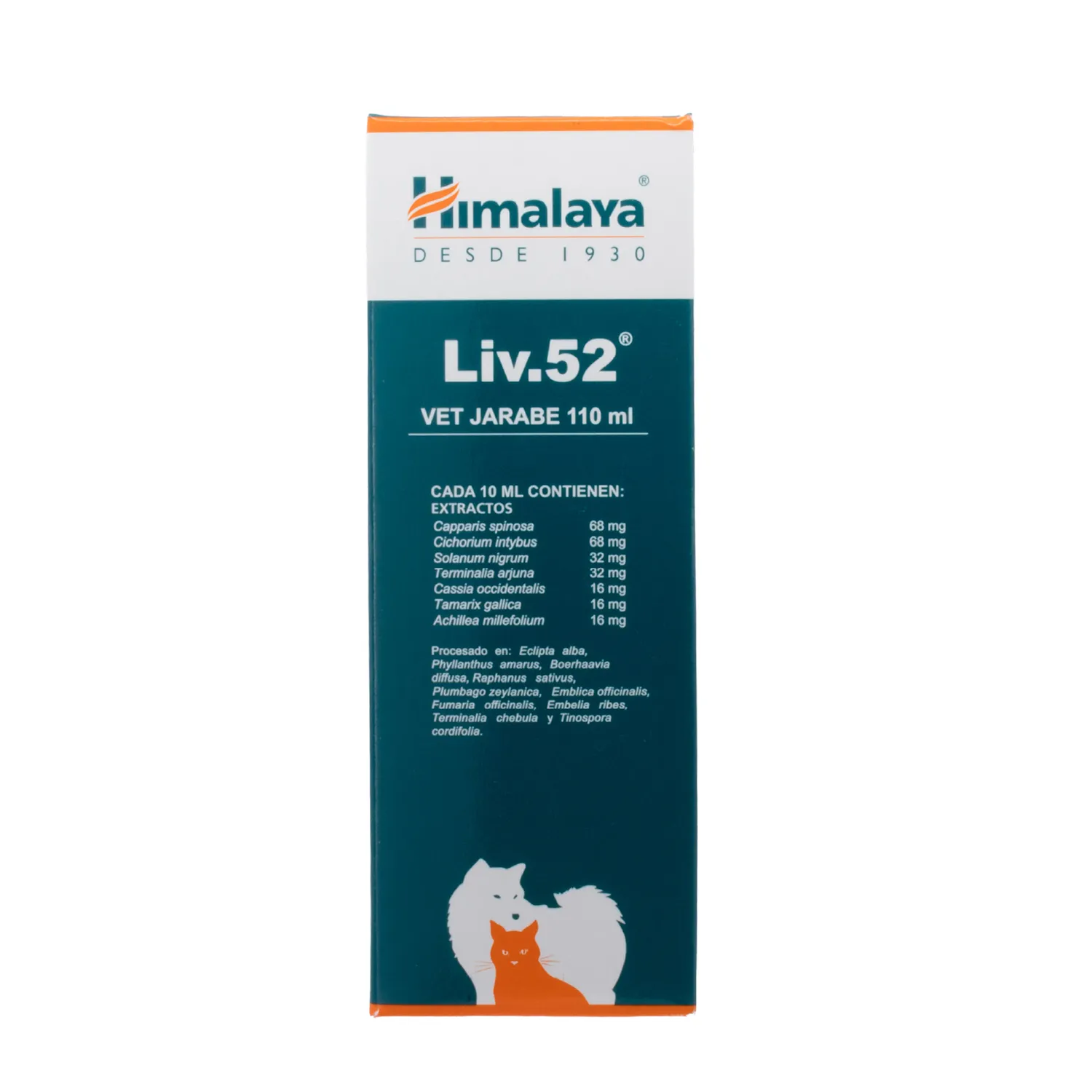 Protector Hepático Jarabe Mascota Liv 52 Himalaya