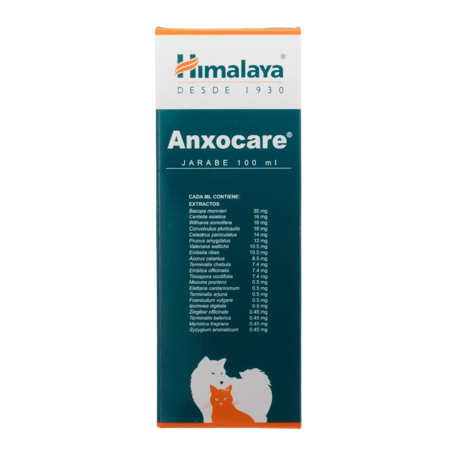 Ansiolítico Jarabe Mascota Anxocare Himalaya