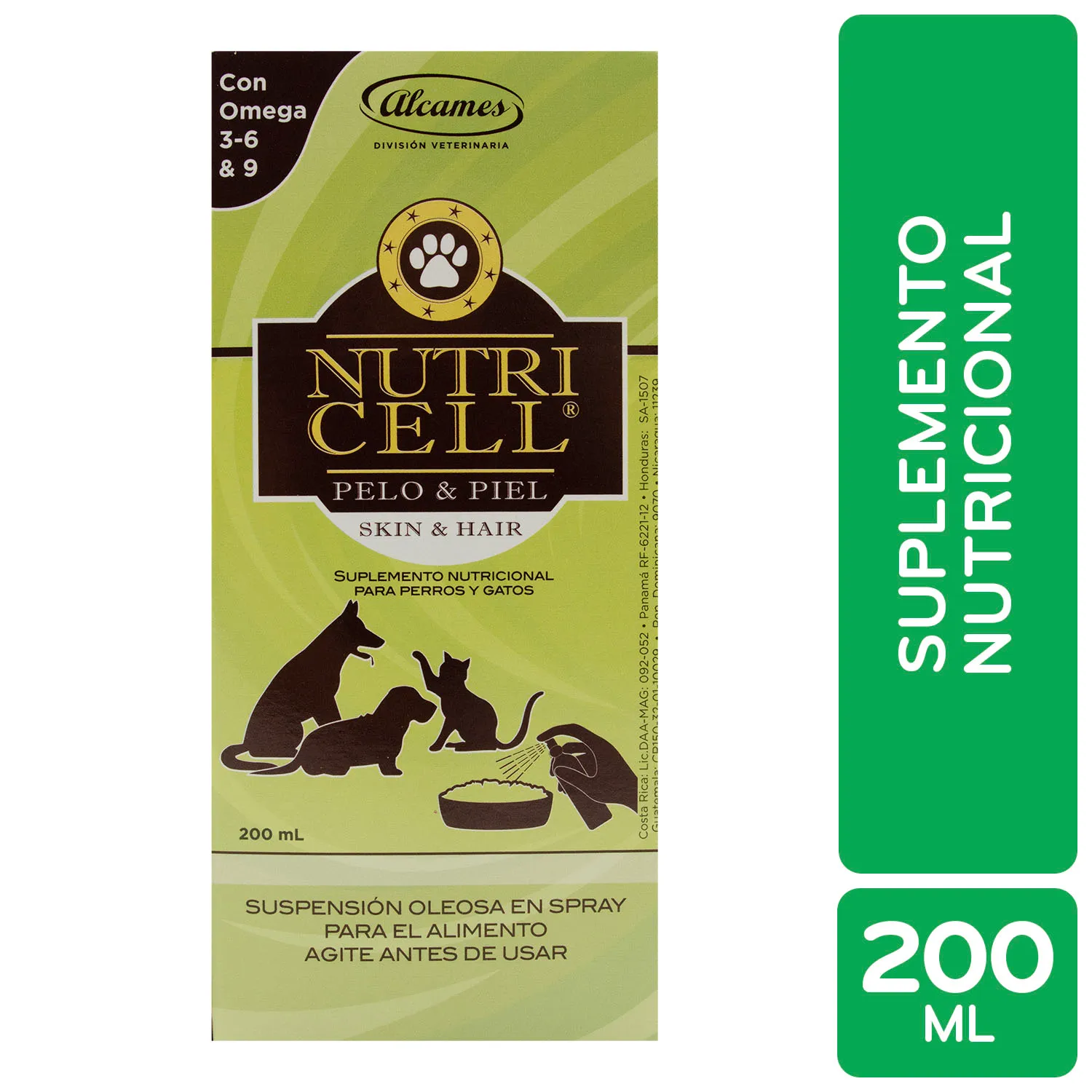 Complemento Nutricional Pelaje Y Piel Perro Y Gato Nutricell Alcames