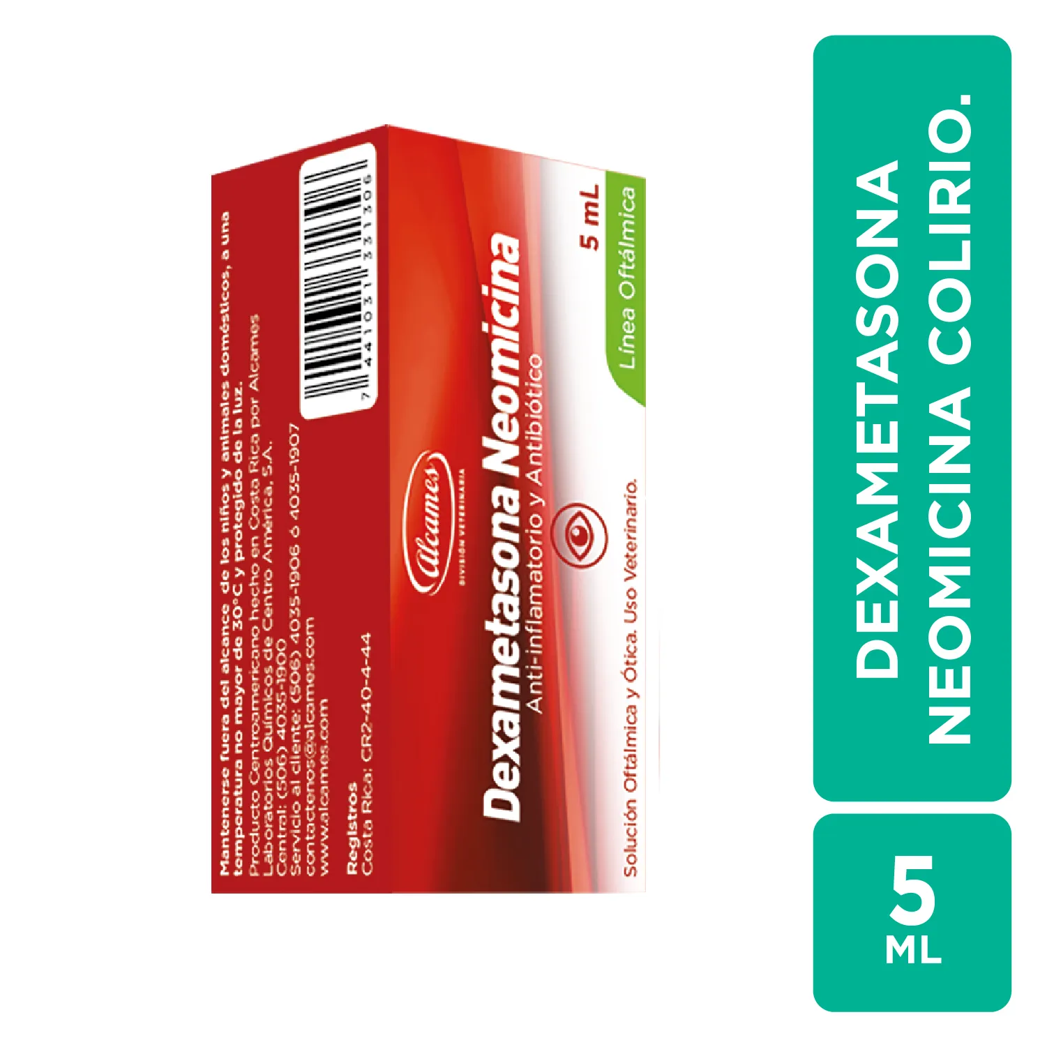 Dexametasona Antiinflamatorio Ótico Y Oftálmico Mascota Alcames