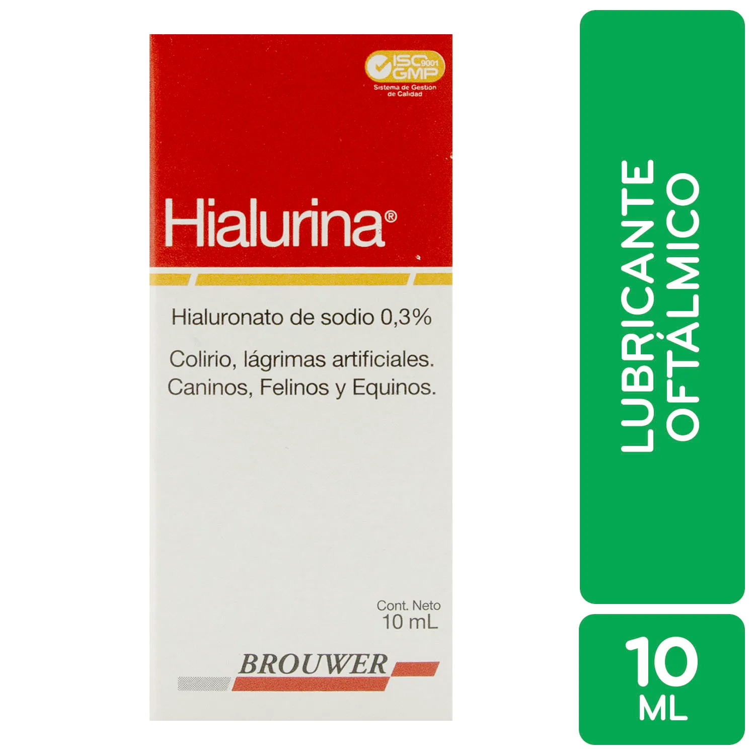 Lubricante Oftálmico Mascotas Hialurina Brouwer