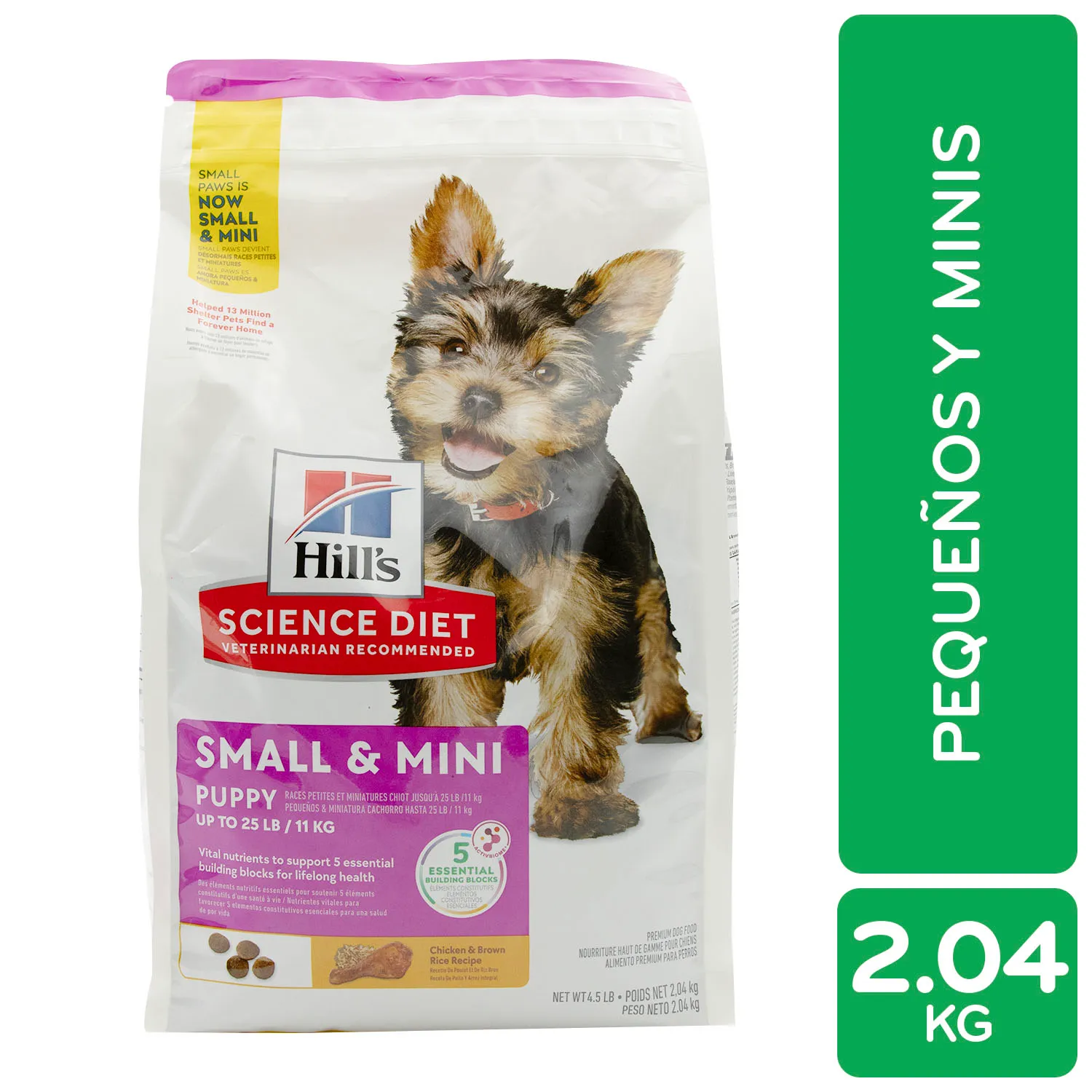 Alimento Perro Cachorro Seco Raza Pequeña Hills Science Diet