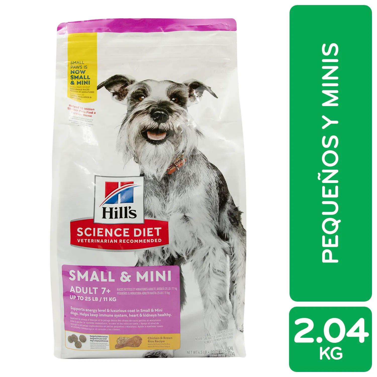 Alimento Perro Adulto Seco Raza Pequeña 7+ Años Hills Science Diet