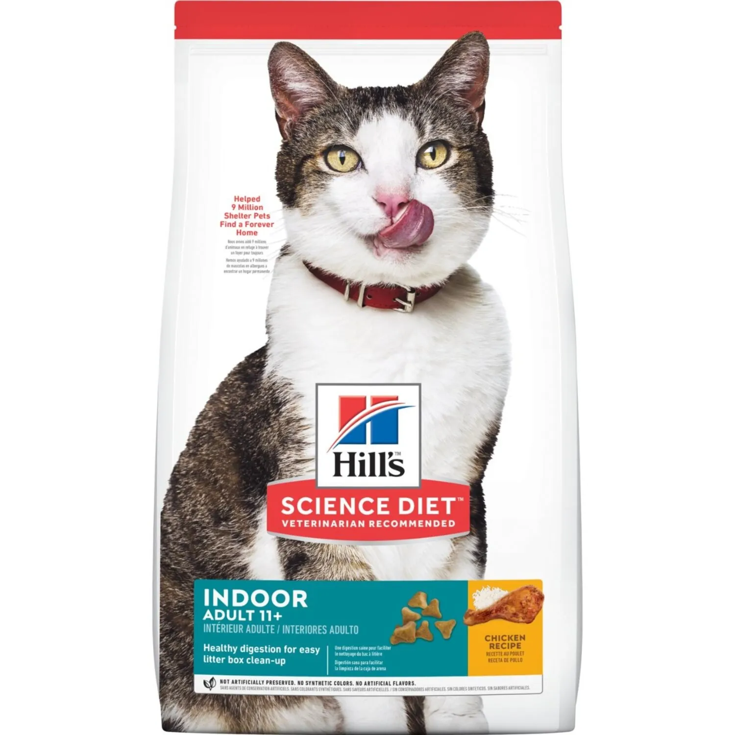 Alimento Gato Seco Senior Hogareño +11 Años Hills Science Diet