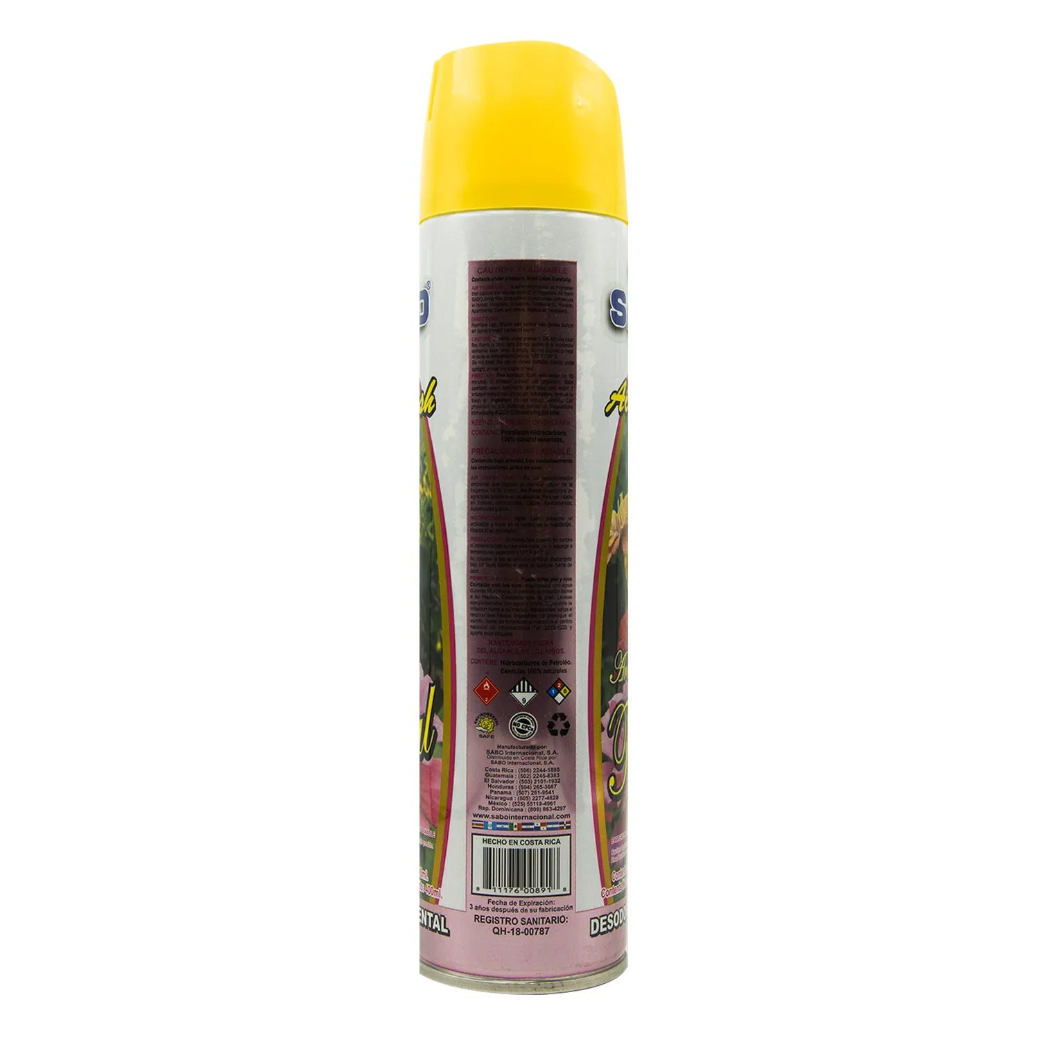 Desodorante Ambiental Aerosol Floral Sabo