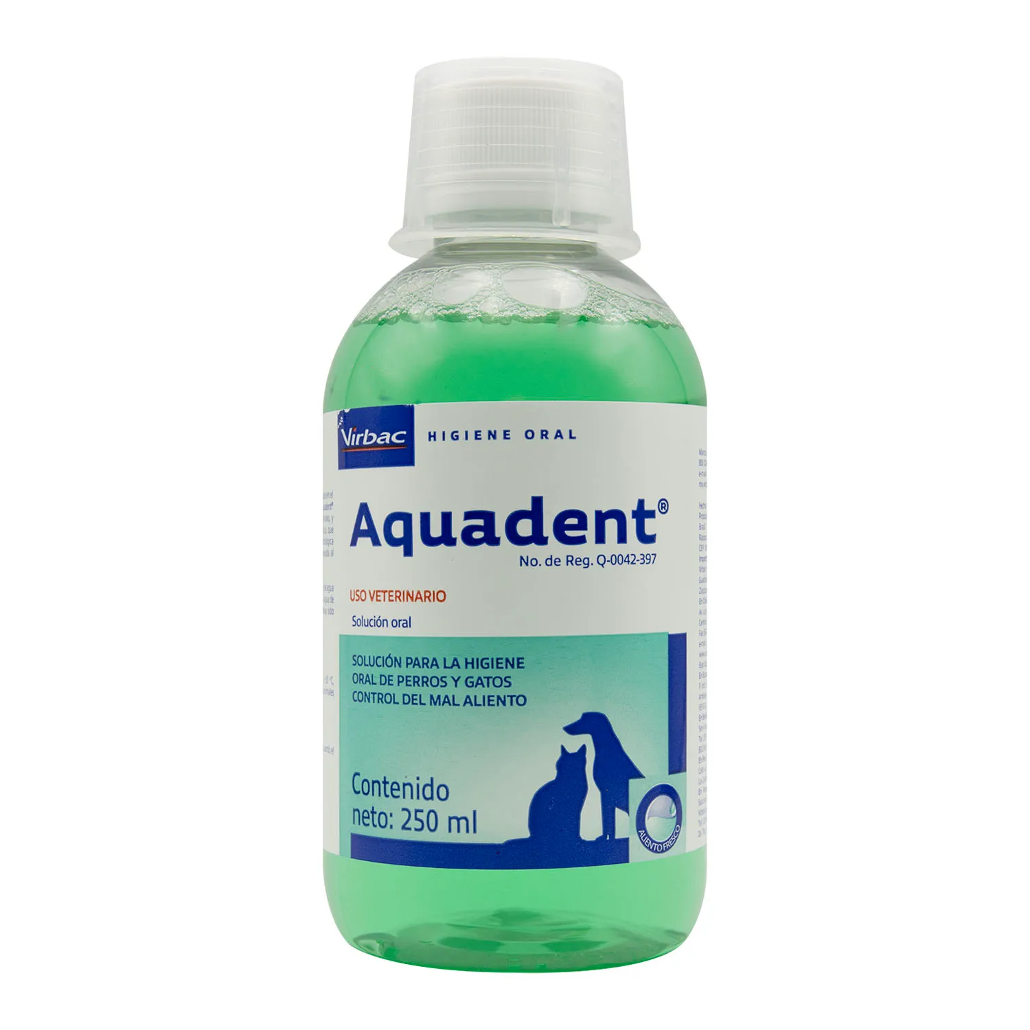 Solución Salud Bucodental Mascota Aquadent Virbac
