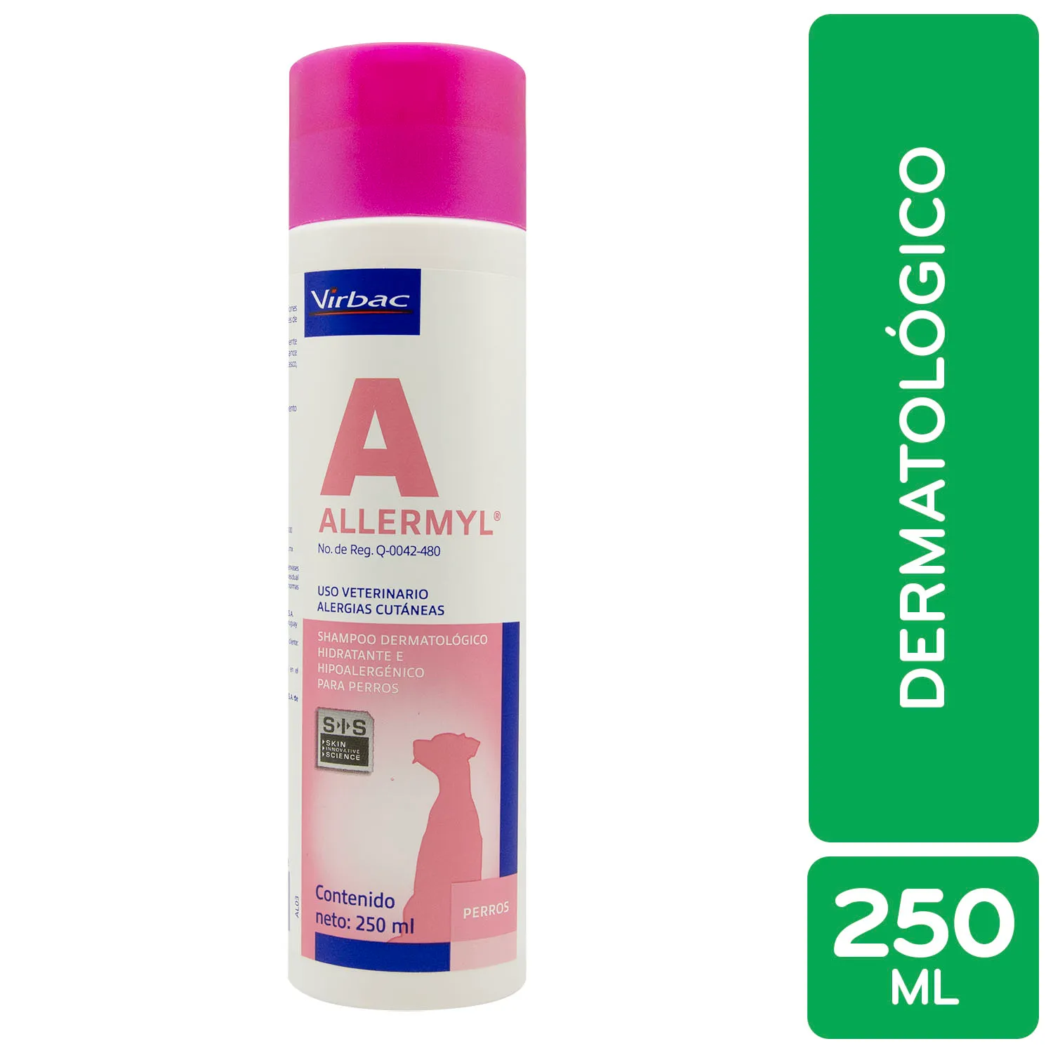 Shampoo Hipoalergénico Terapéutico Perro Y Gato Allermyl Virbac