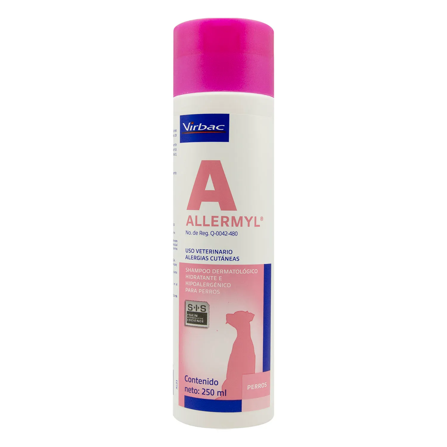 Shampoo Hipoalergénico Terapéutico Perro Y Gato Allermyl Virbac